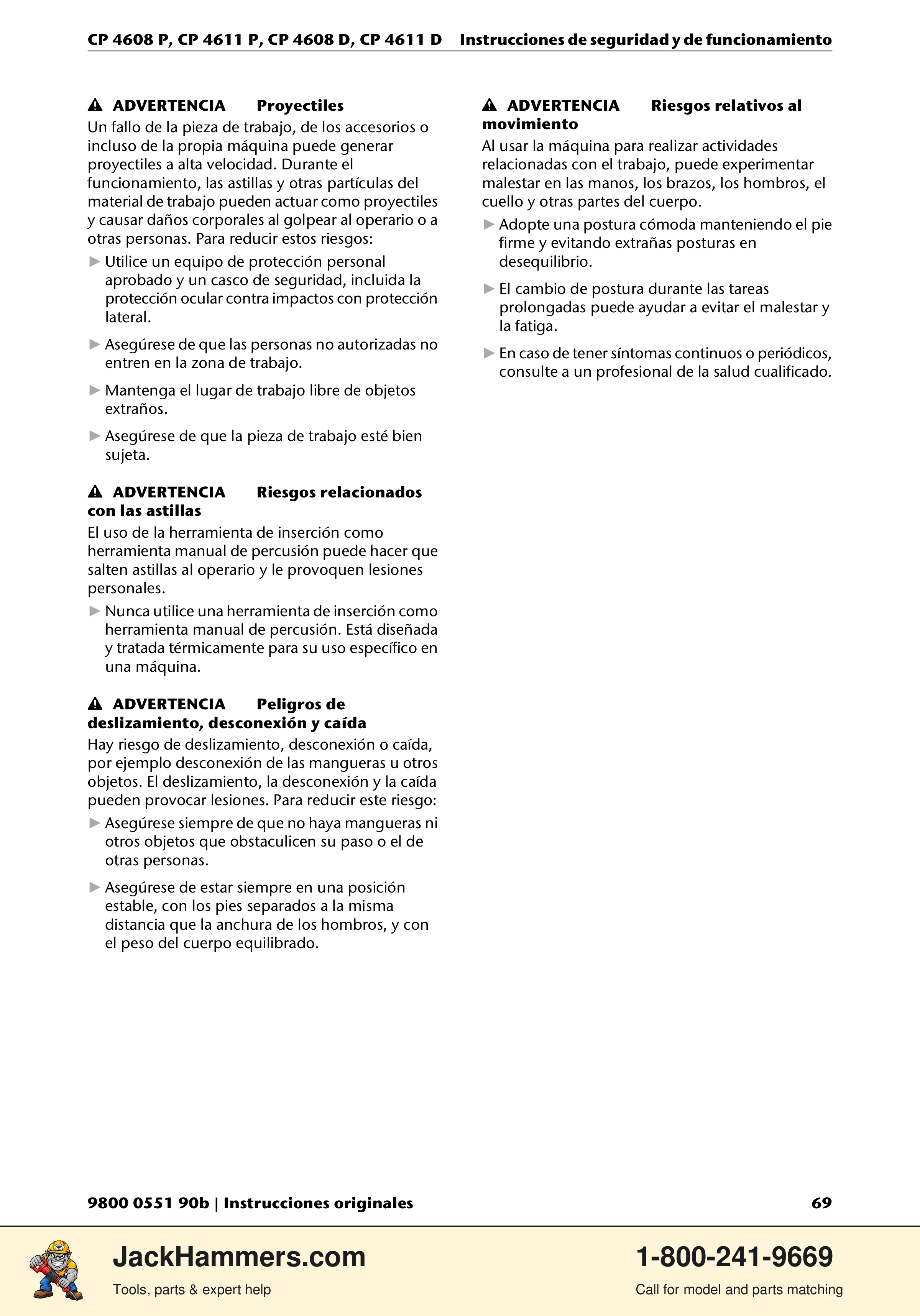 Chicago Pneumatic D-Series / P-Series PDF page 69 of 248
