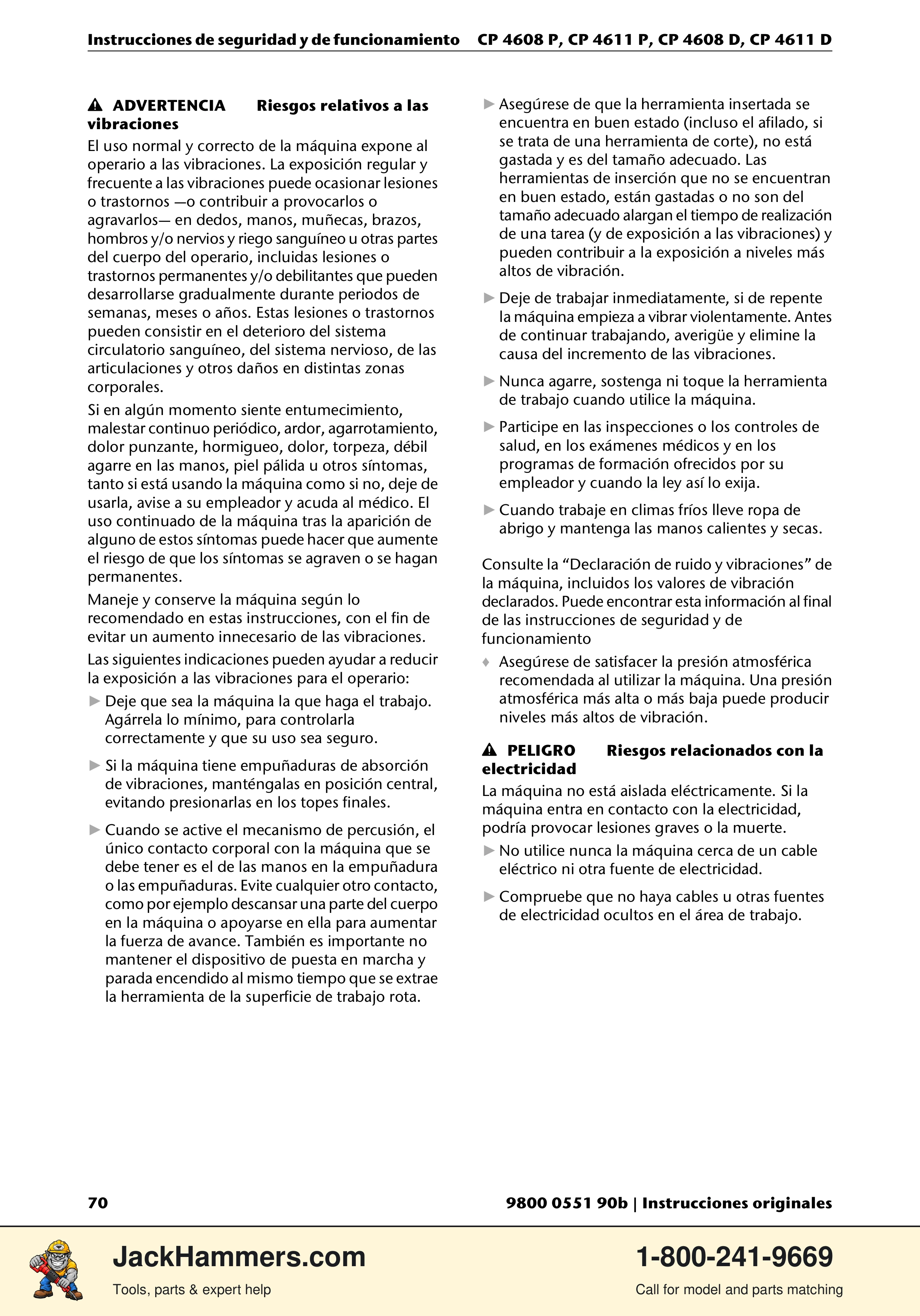 Chicago Pneumatic D-Series / P-Series PDF page 70 of 248
