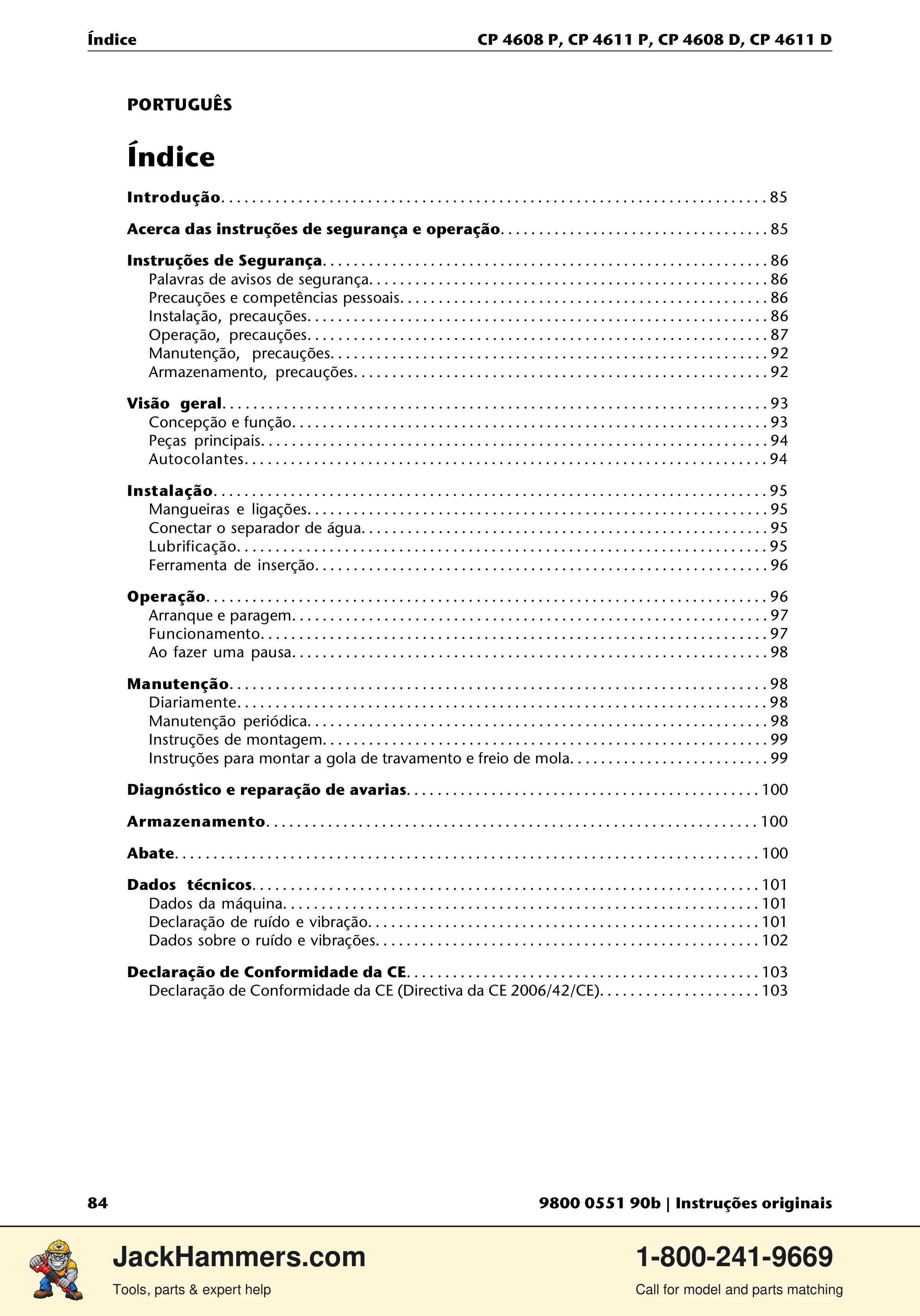 Chicago Pneumatic D-Series / P-Series PDF page 84 of 248