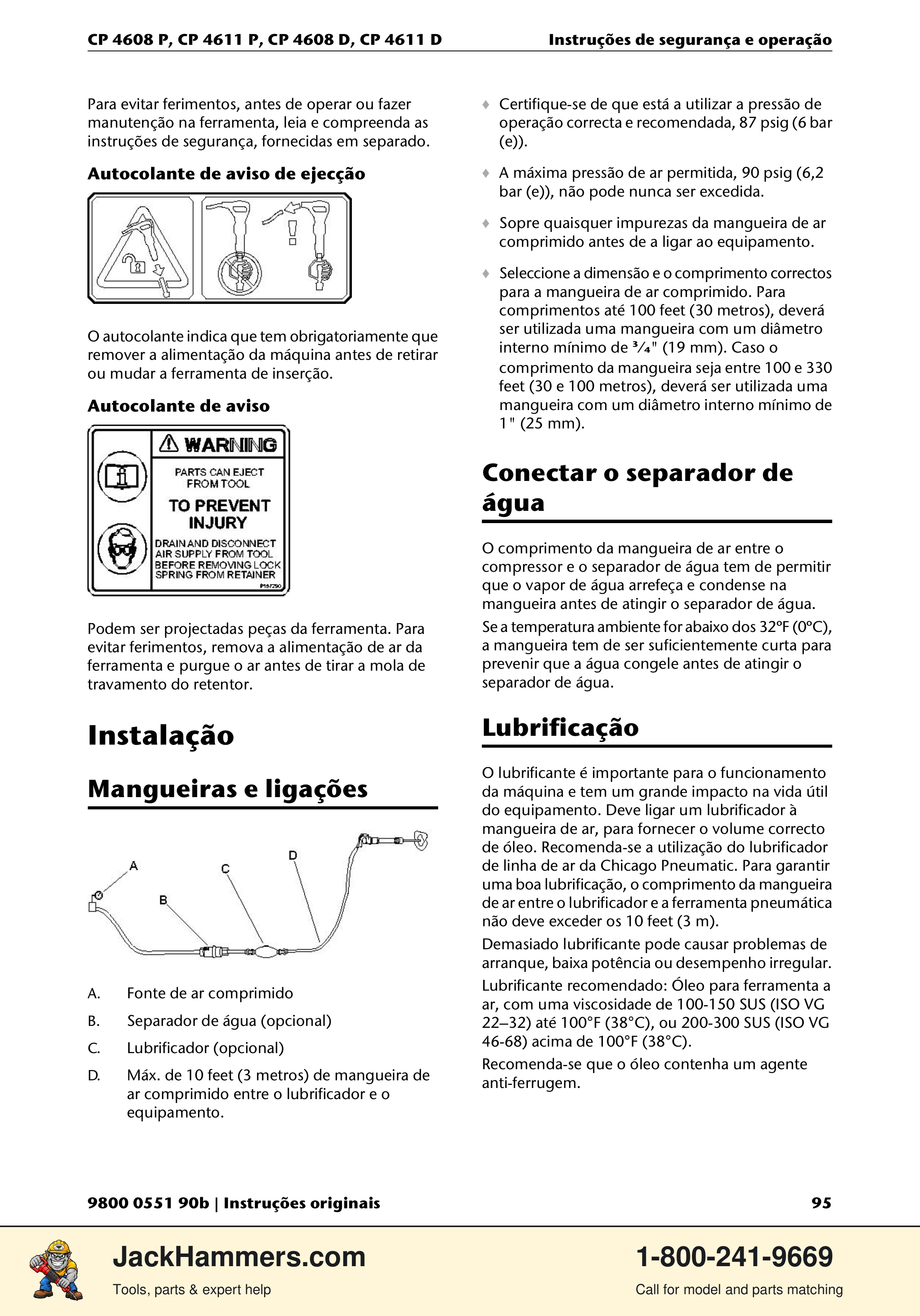 Chicago Pneumatic D-Series / P-Series PDF page 95 of 248