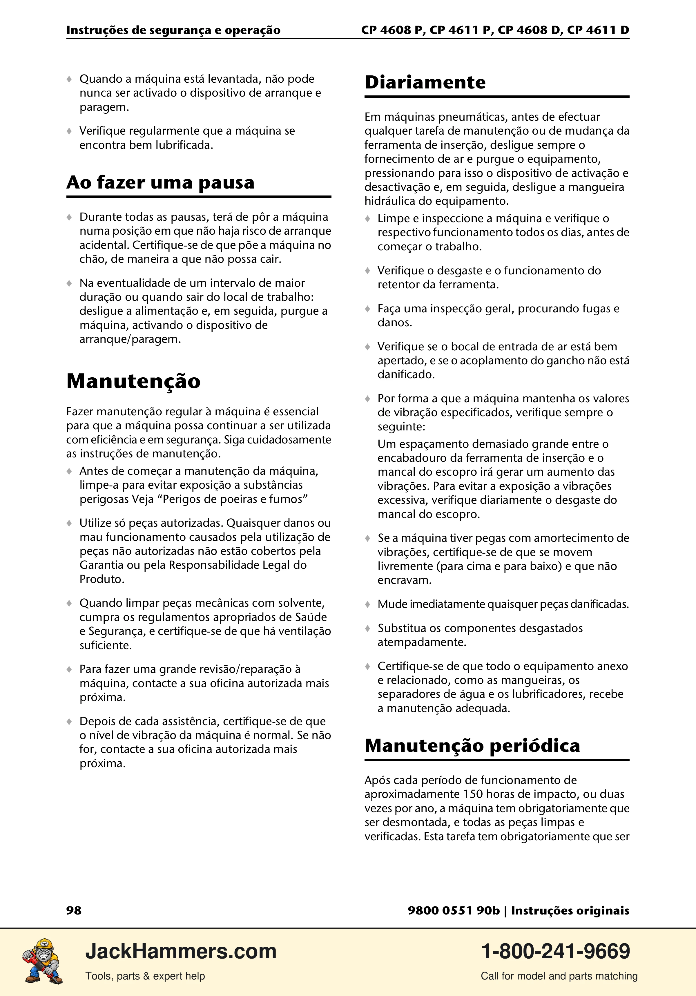 Chicago Pneumatic D-Series / P-Series PDF page 98 of 248