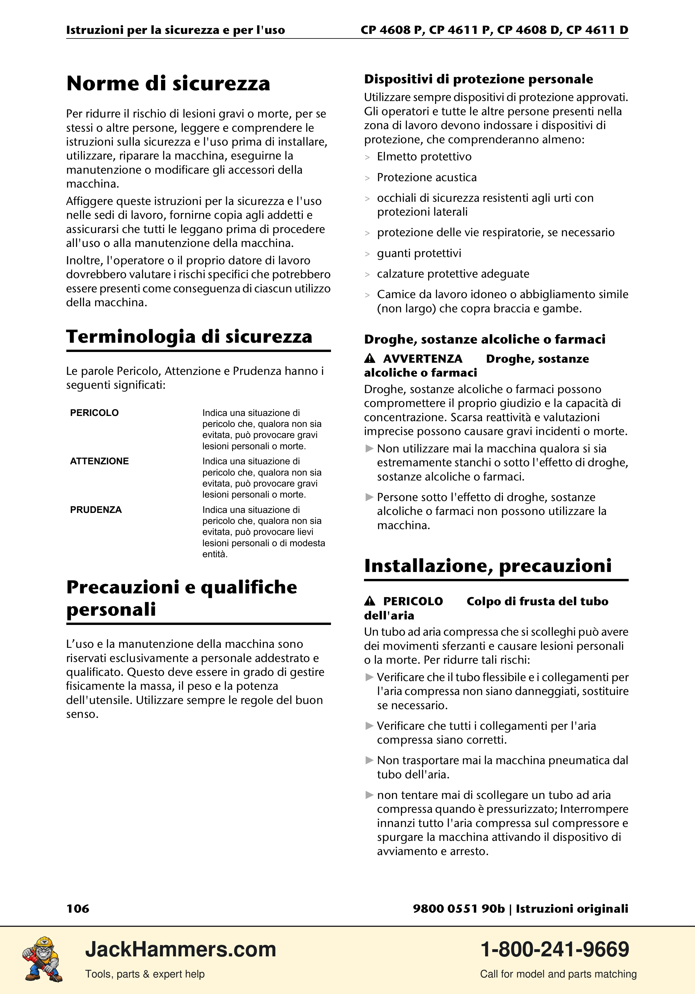 Chicago Pneumatic D-Series / P-Series PDF page 106 of 248