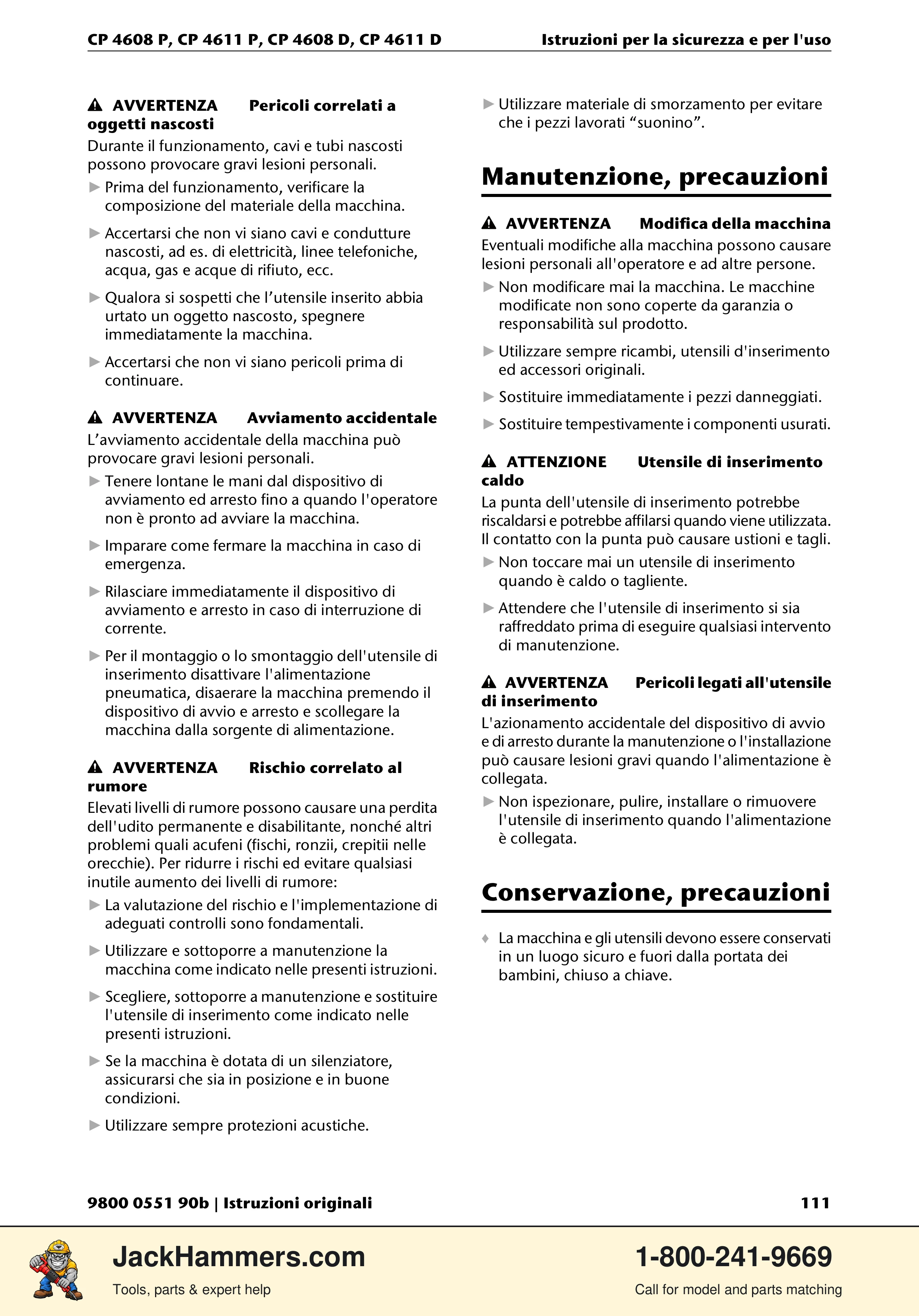 Chicago Pneumatic D-Series / P-Series PDF page 111 of 248