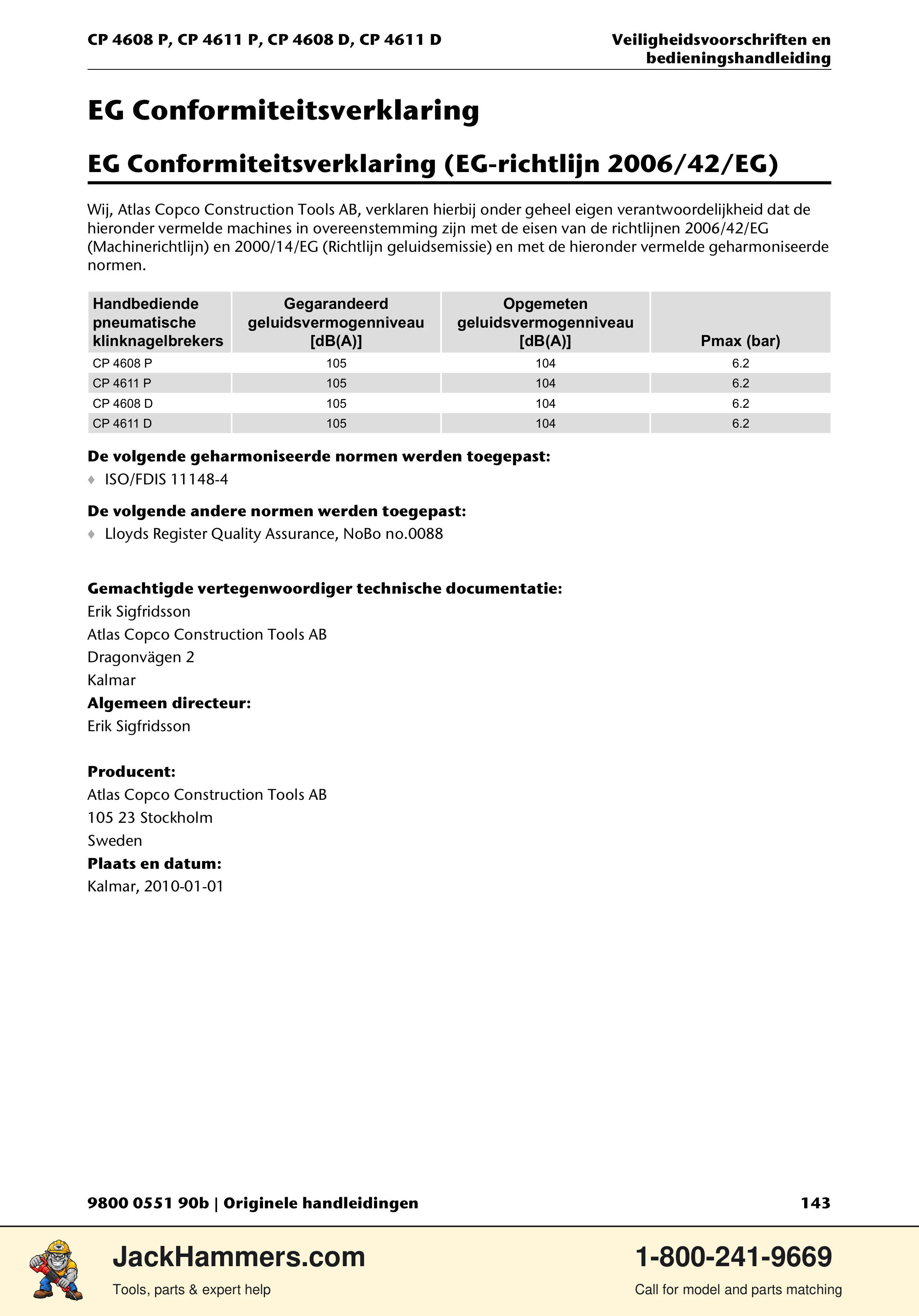 Chicago Pneumatic D-Series / P-Series PDF page 143 of 248