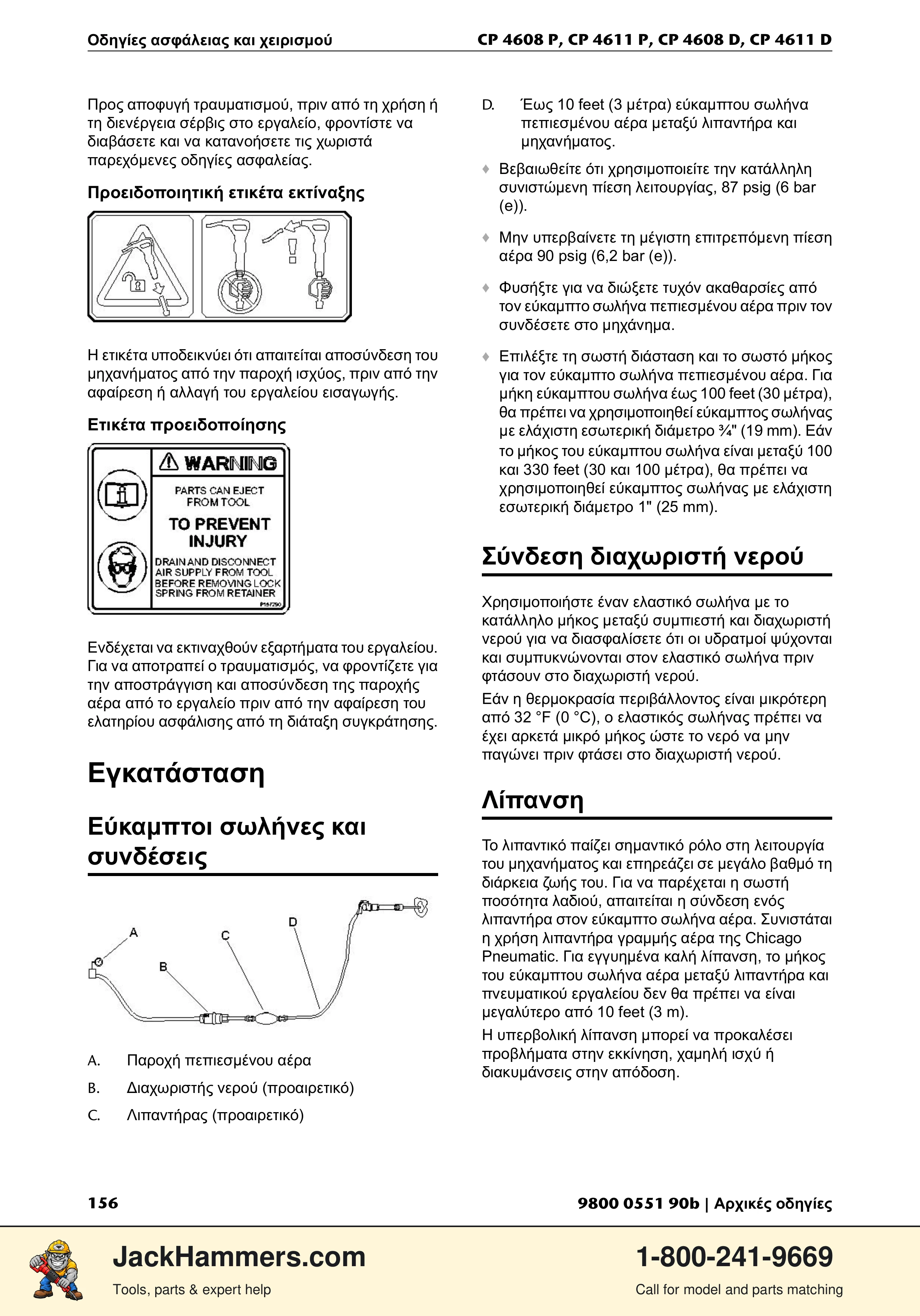 Chicago Pneumatic D-Series / P-Series PDF page 156 of 248