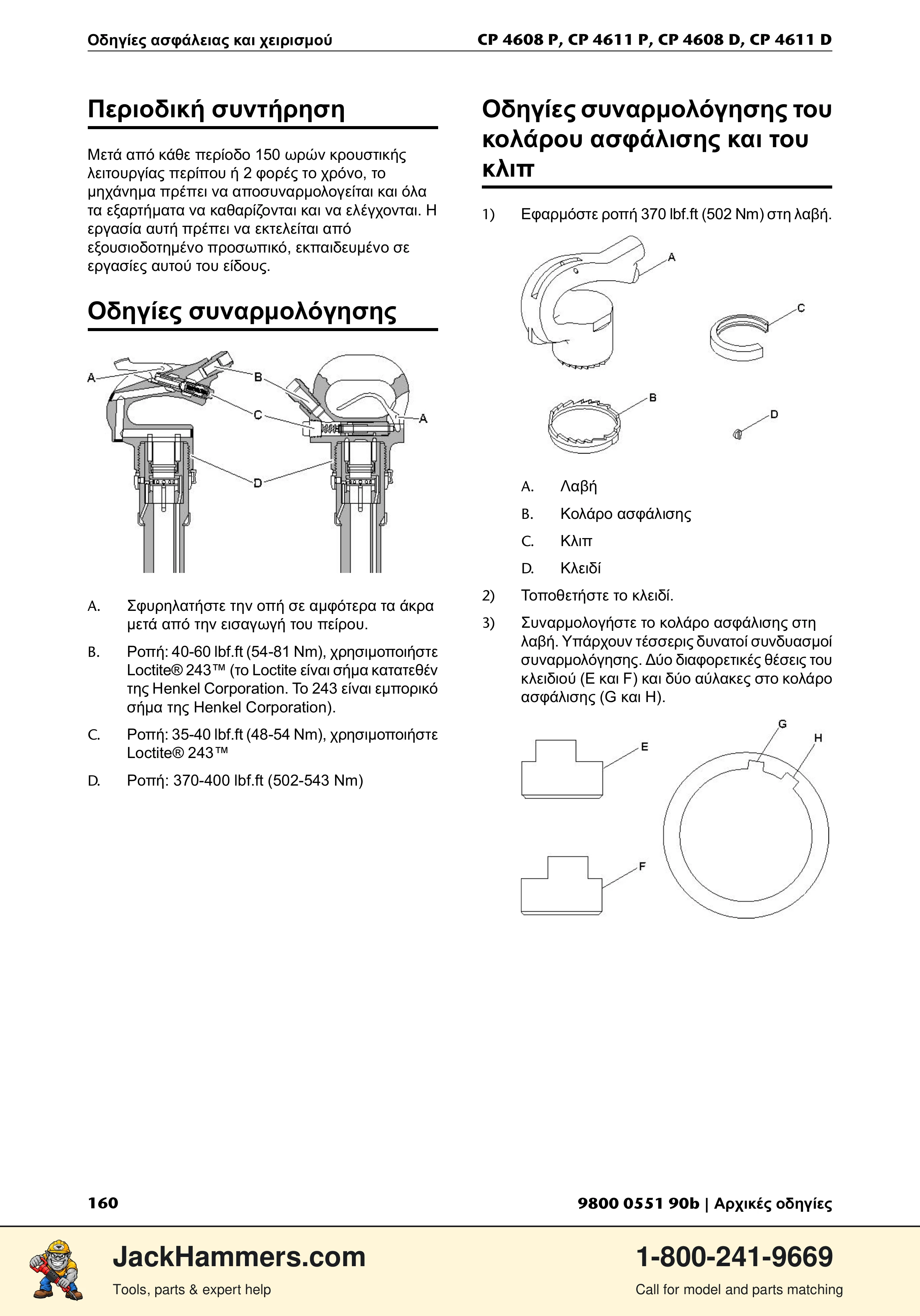 Chicago Pneumatic D-Series / P-Series PDF page 160 of 248