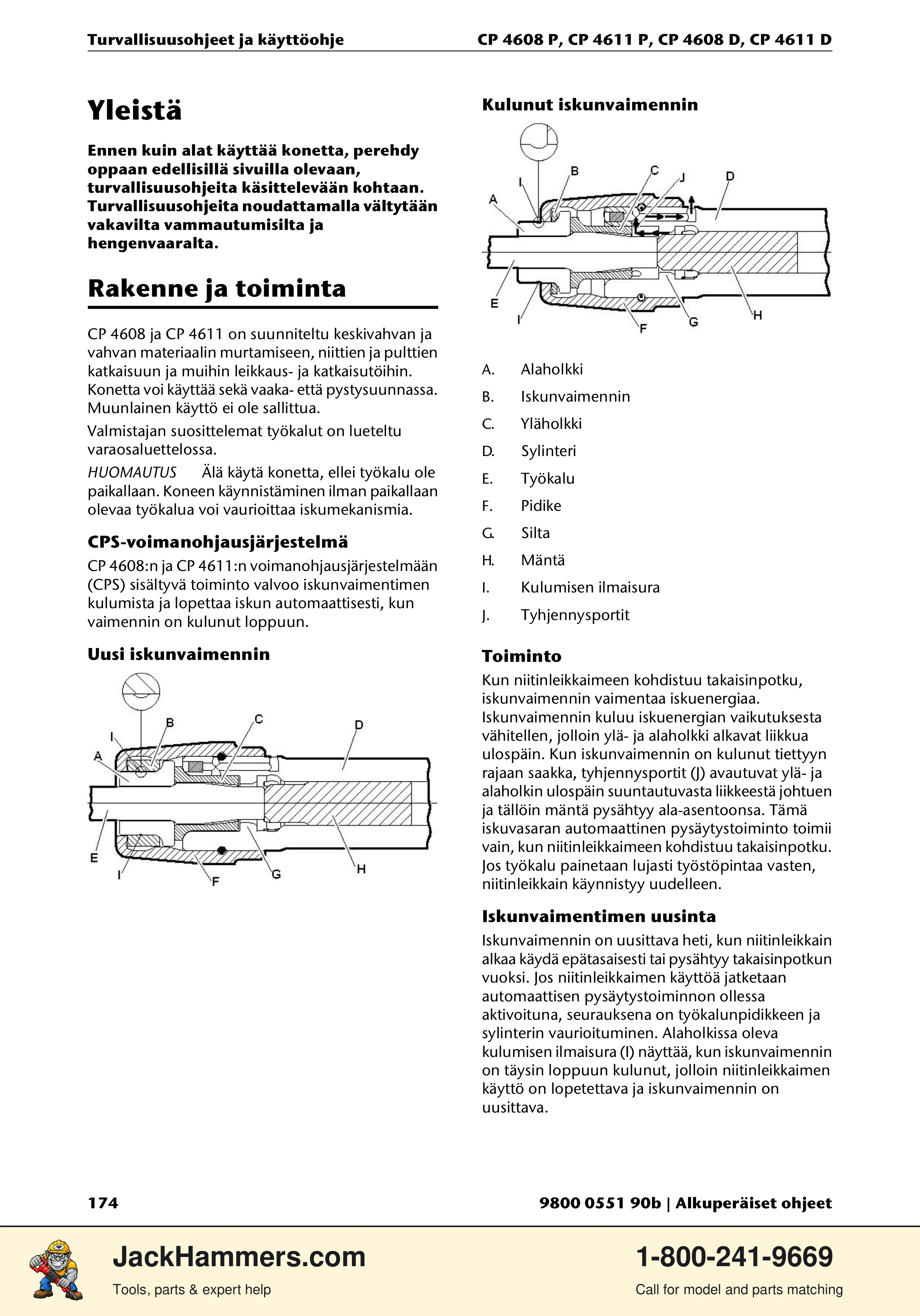 Chicago Pneumatic D-Series / P-Series PDF page 174 of 248