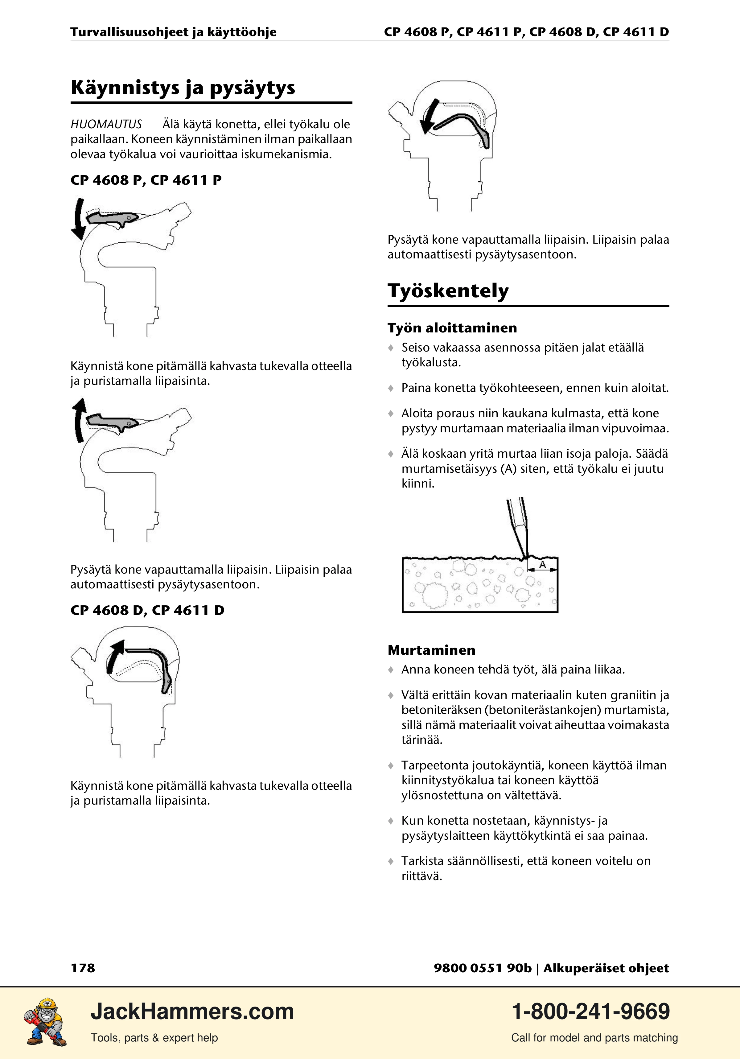 Chicago Pneumatic D-Series / P-Series PDF page 178 of 248