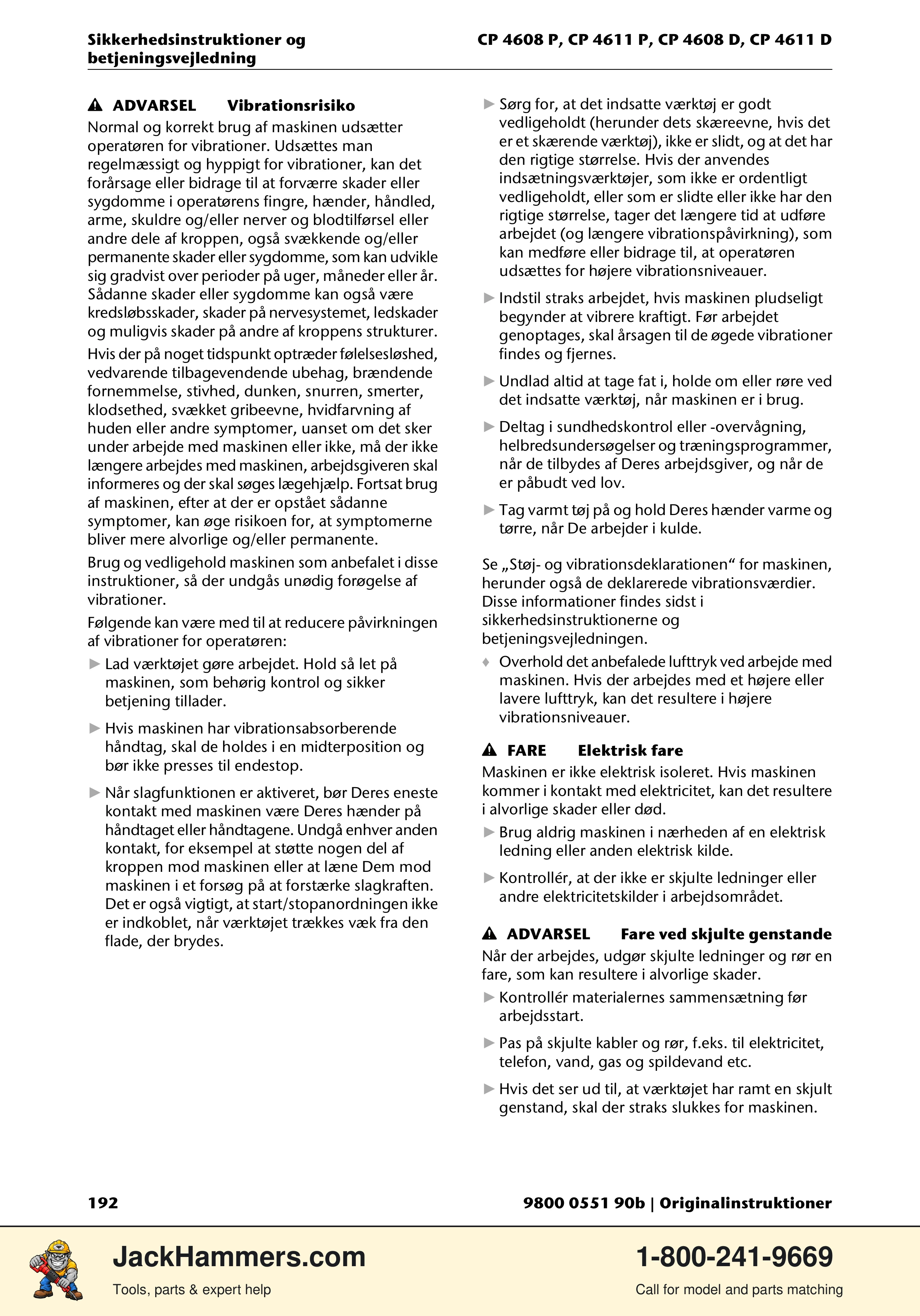 Chicago Pneumatic D-Series / P-Series PDF page 192 of 248