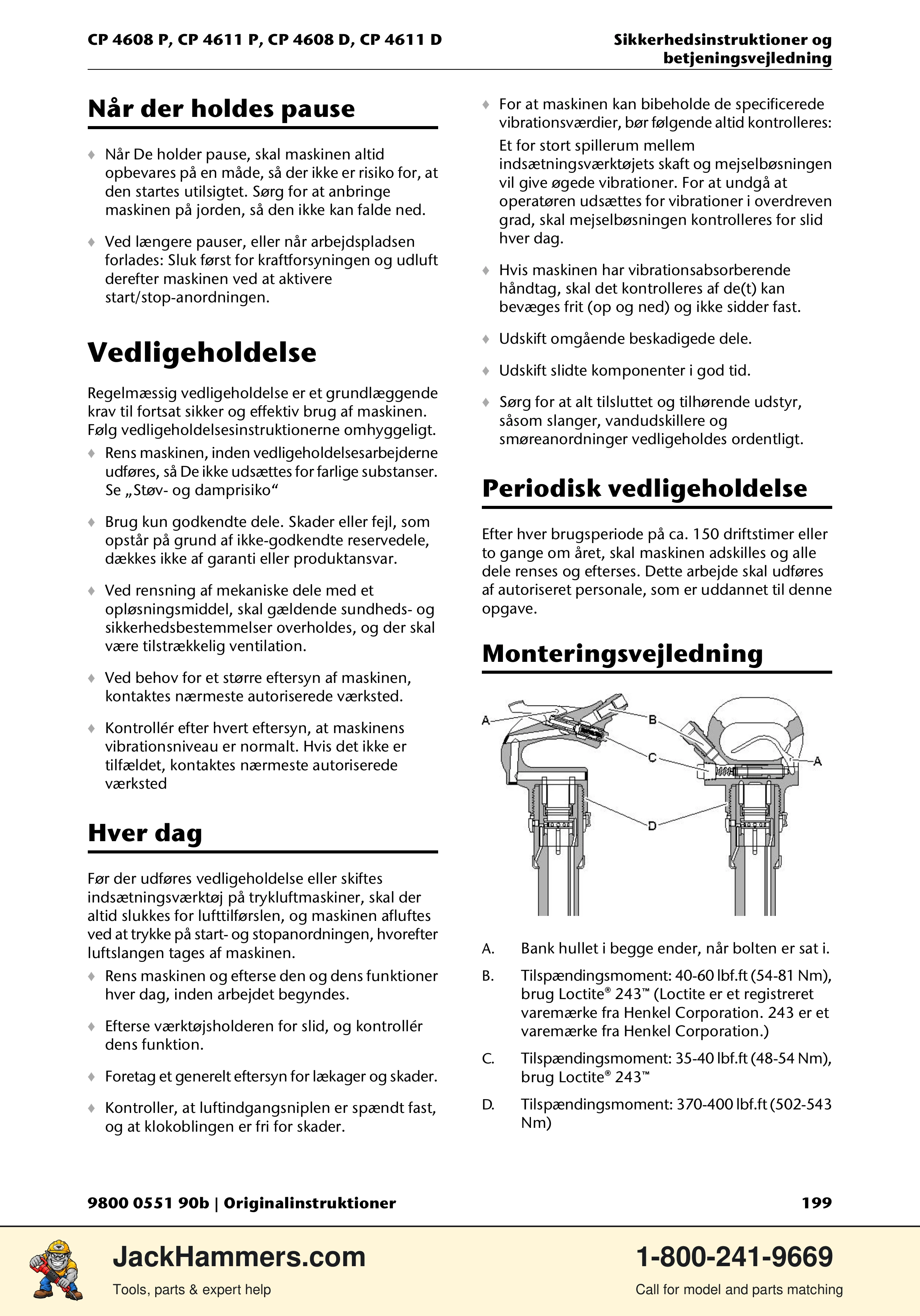 Chicago Pneumatic D-Series / P-Series PDF page 199 of 248