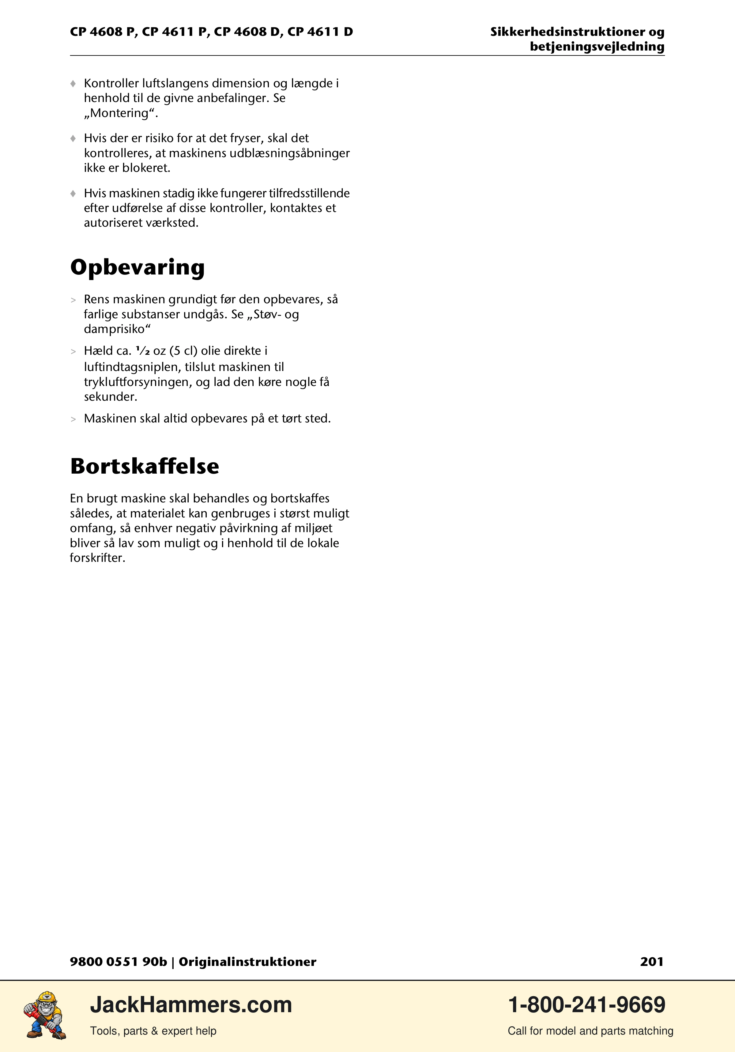Chicago Pneumatic D-Series / P-Series PDF page 201 of 248