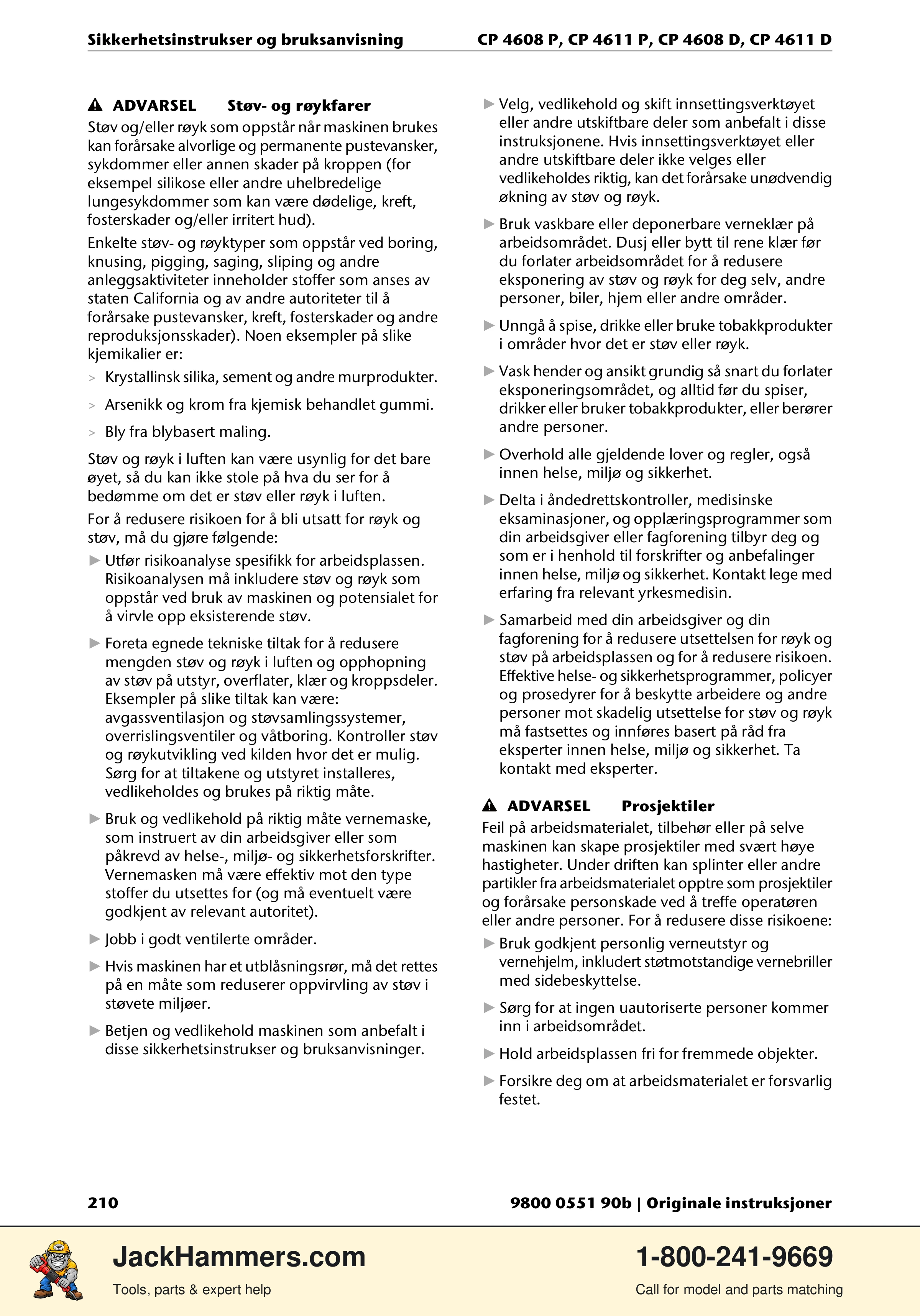 Chicago Pneumatic D-Series / P-Series PDF page 210 of 248