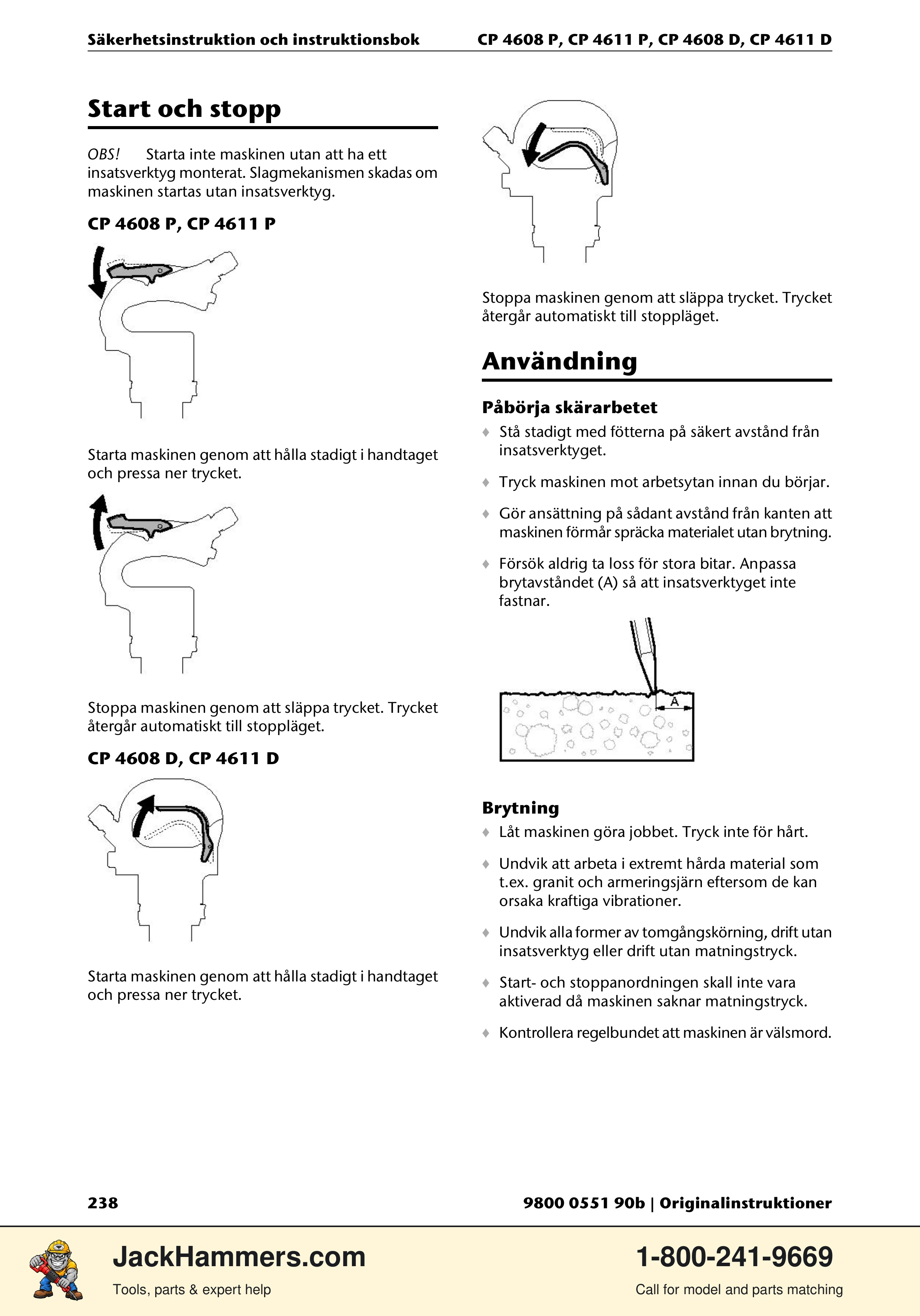 Chicago Pneumatic D-Series / P-Series PDF page 238 of 248