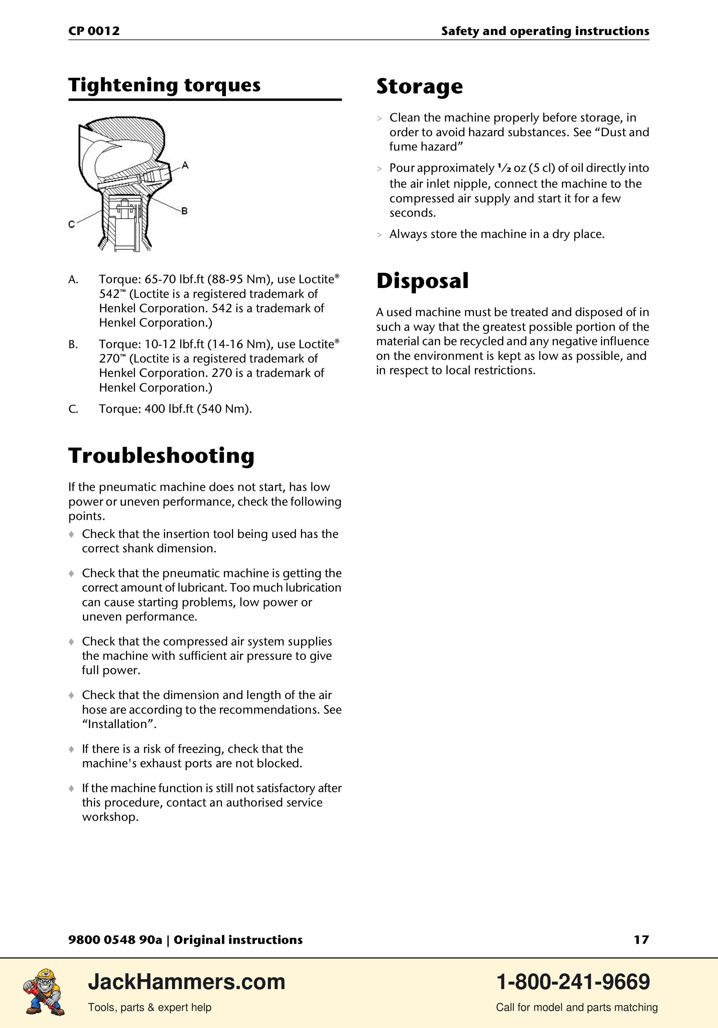 Chicago Pneumatic 0012 PDF page 17 of 224