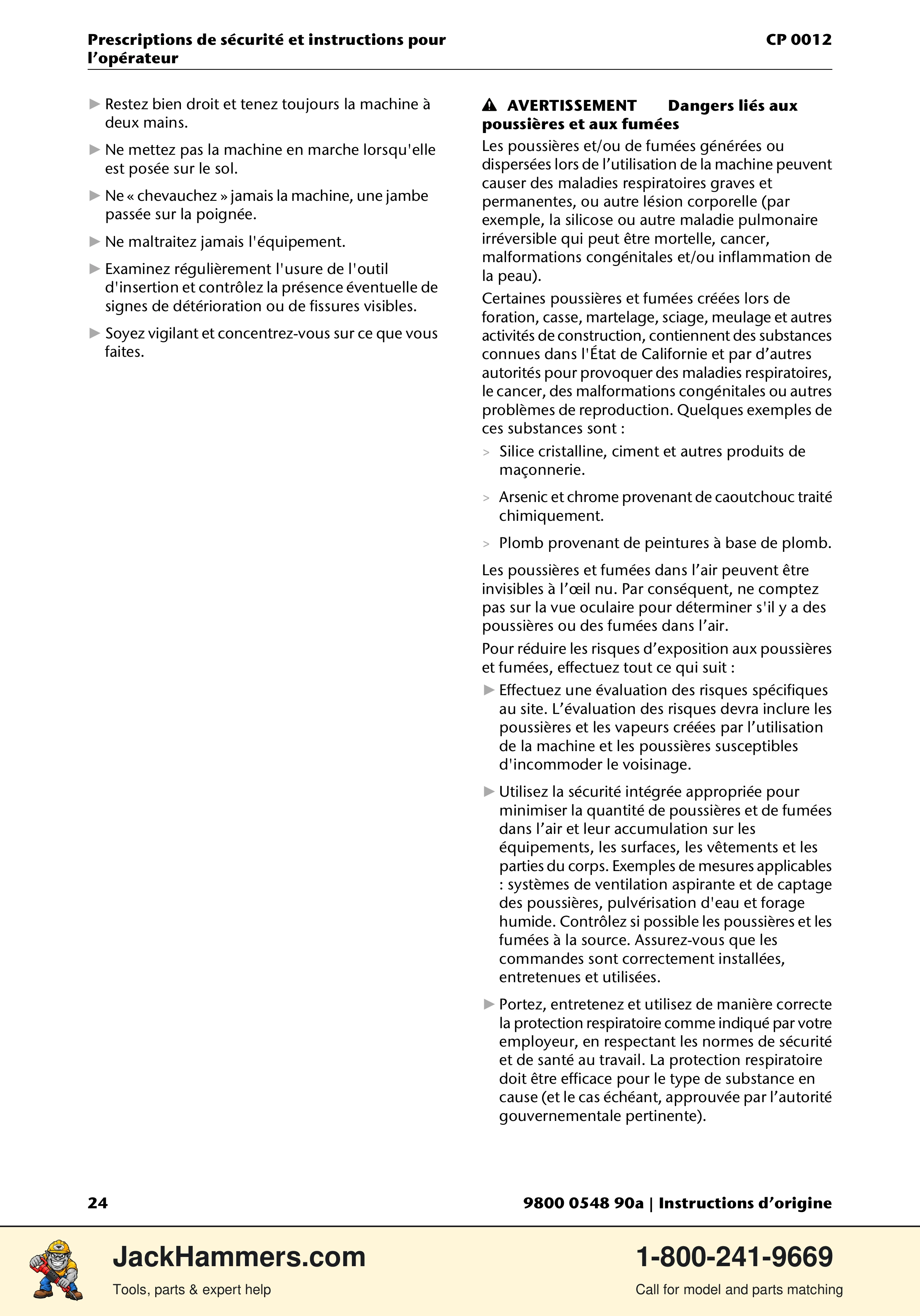 Chicago Pneumatic 0012 PDF page 24 of 224
