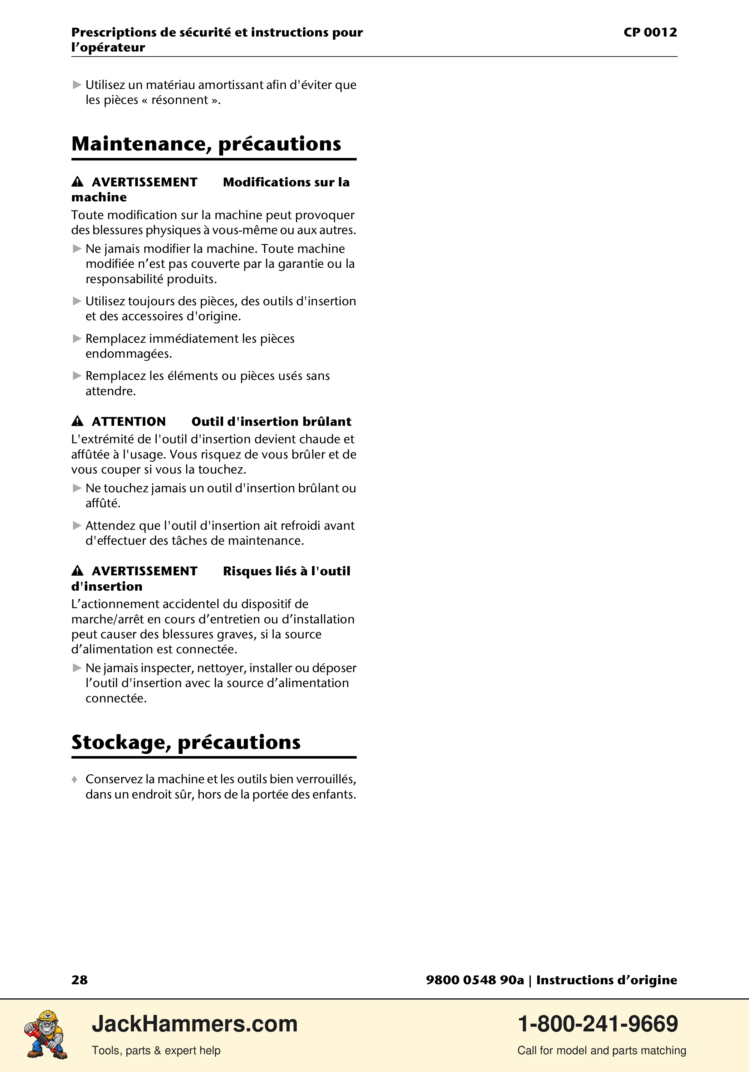 Chicago Pneumatic 0012 PDF page 28 of 224