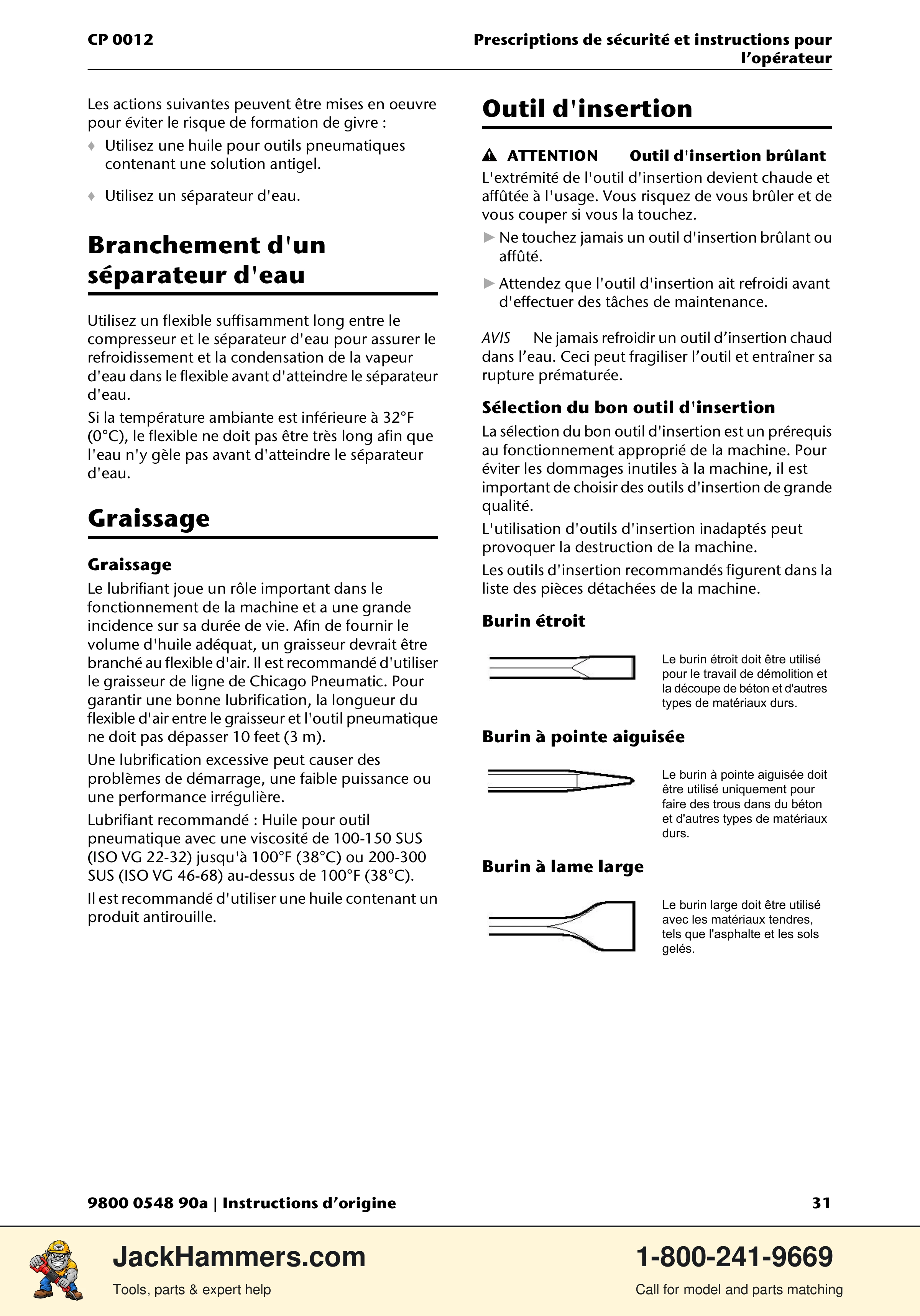 Chicago Pneumatic 0012 PDF page 31 of 224