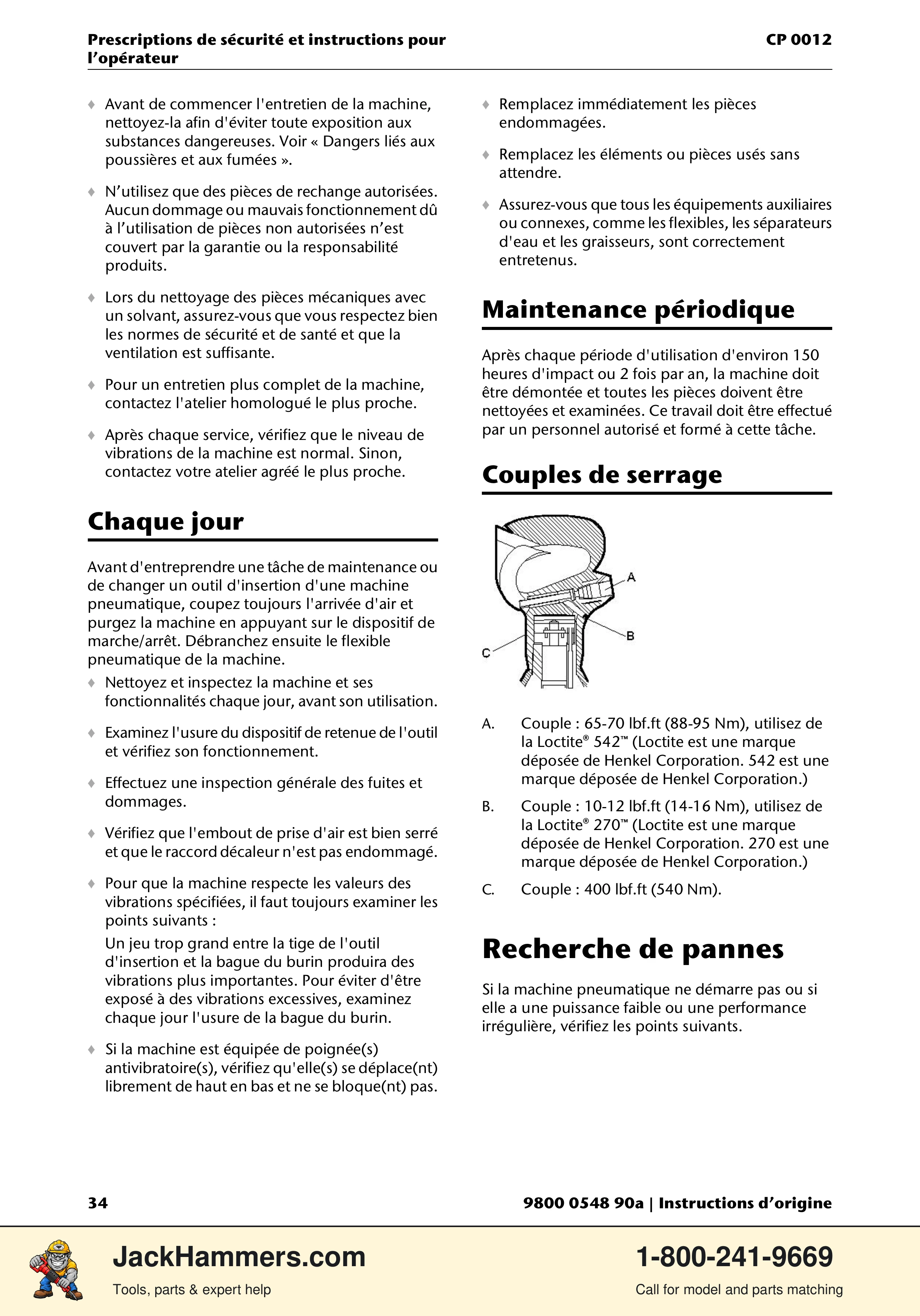 Chicago Pneumatic 0012 PDF page 34 of 224