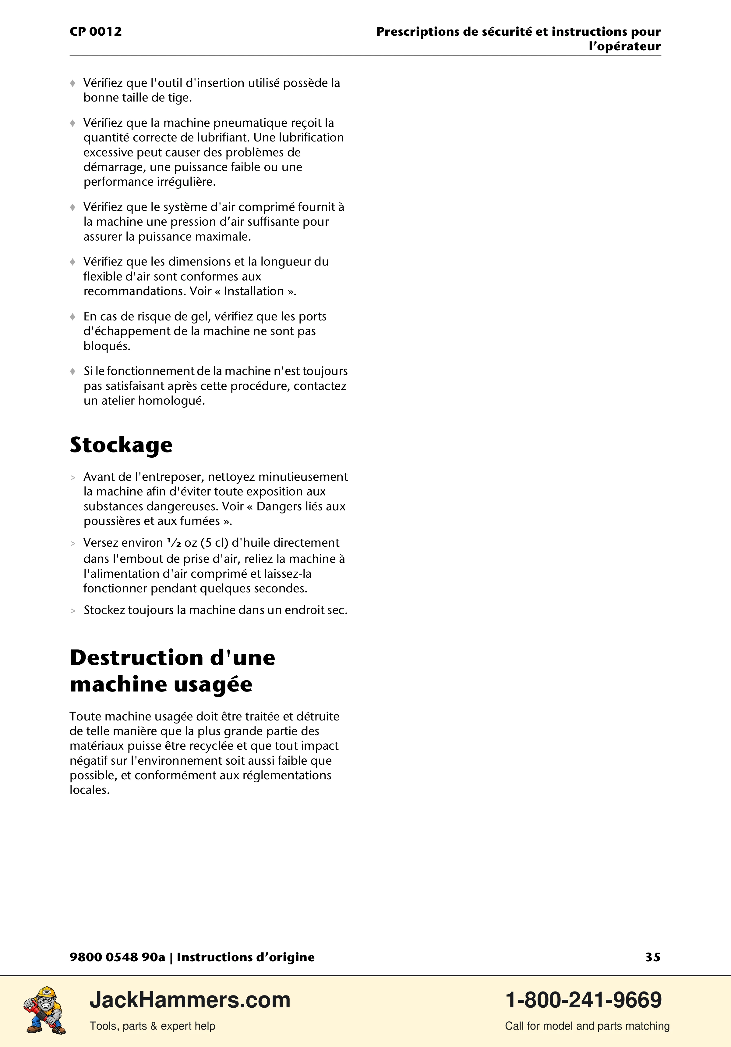 Chicago Pneumatic 0012 PDF page 35 of 224