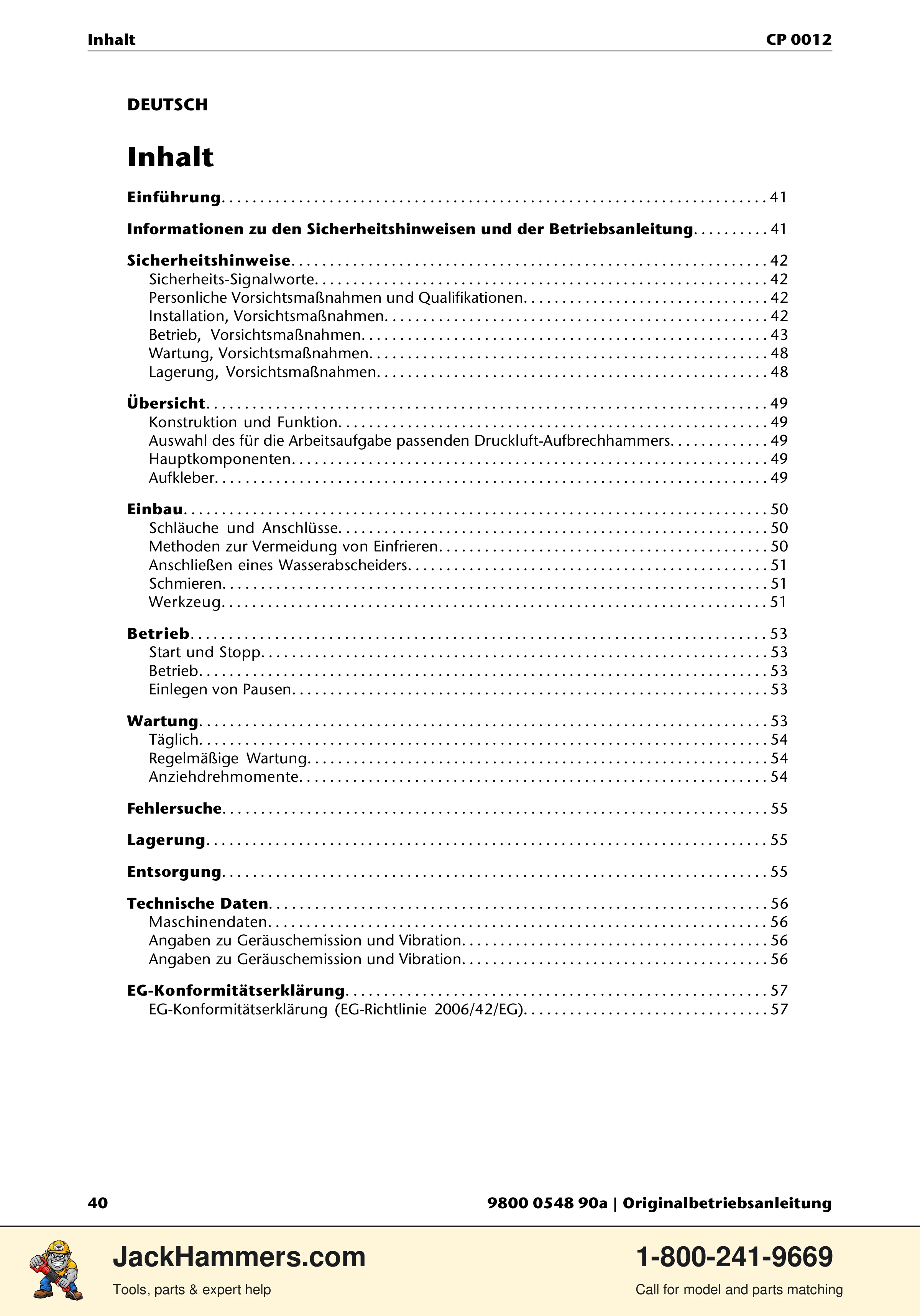 Chicago Pneumatic 0012 PDF page 40 of 224