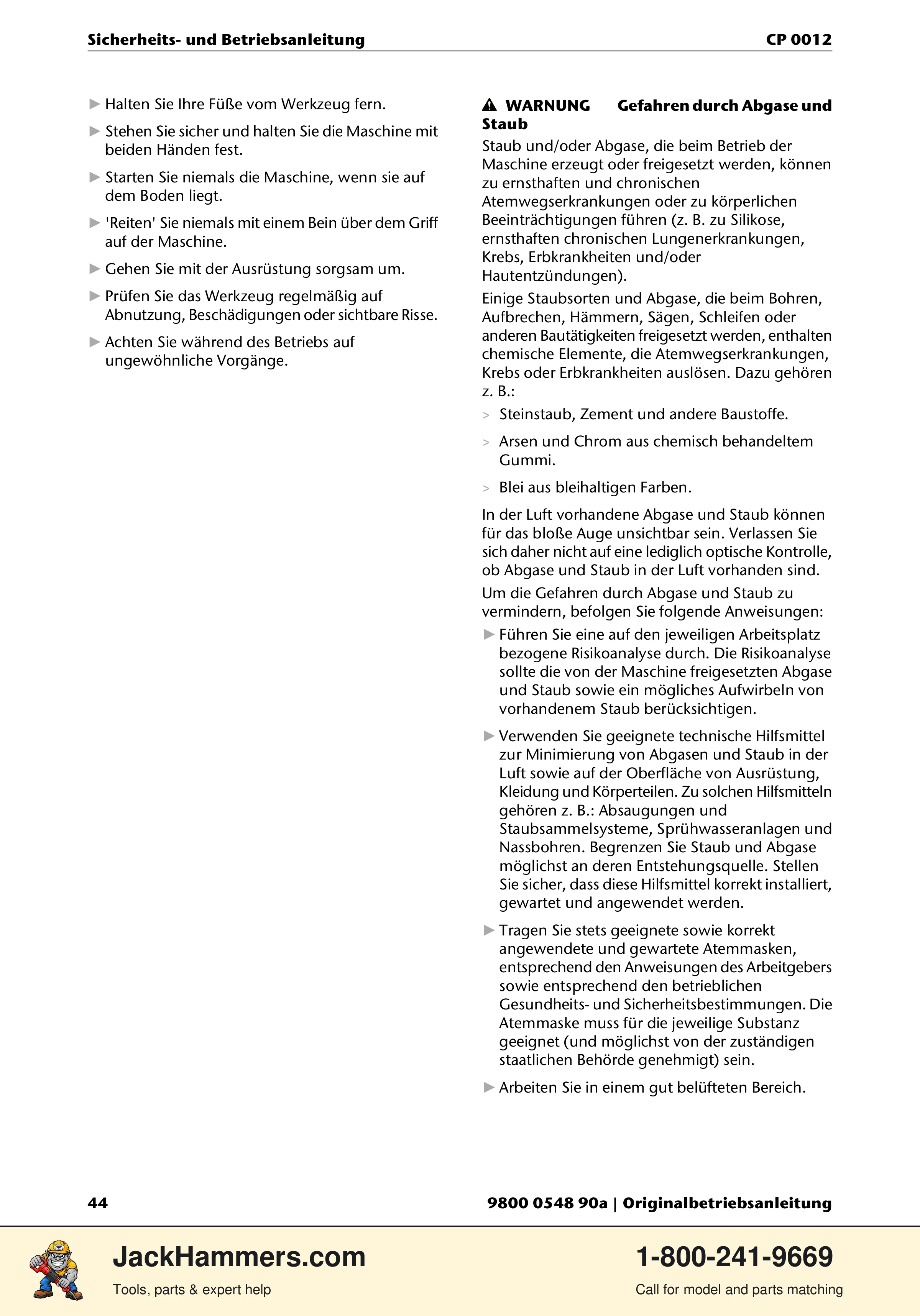 Chicago Pneumatic 0012 PDF page 44 of 224