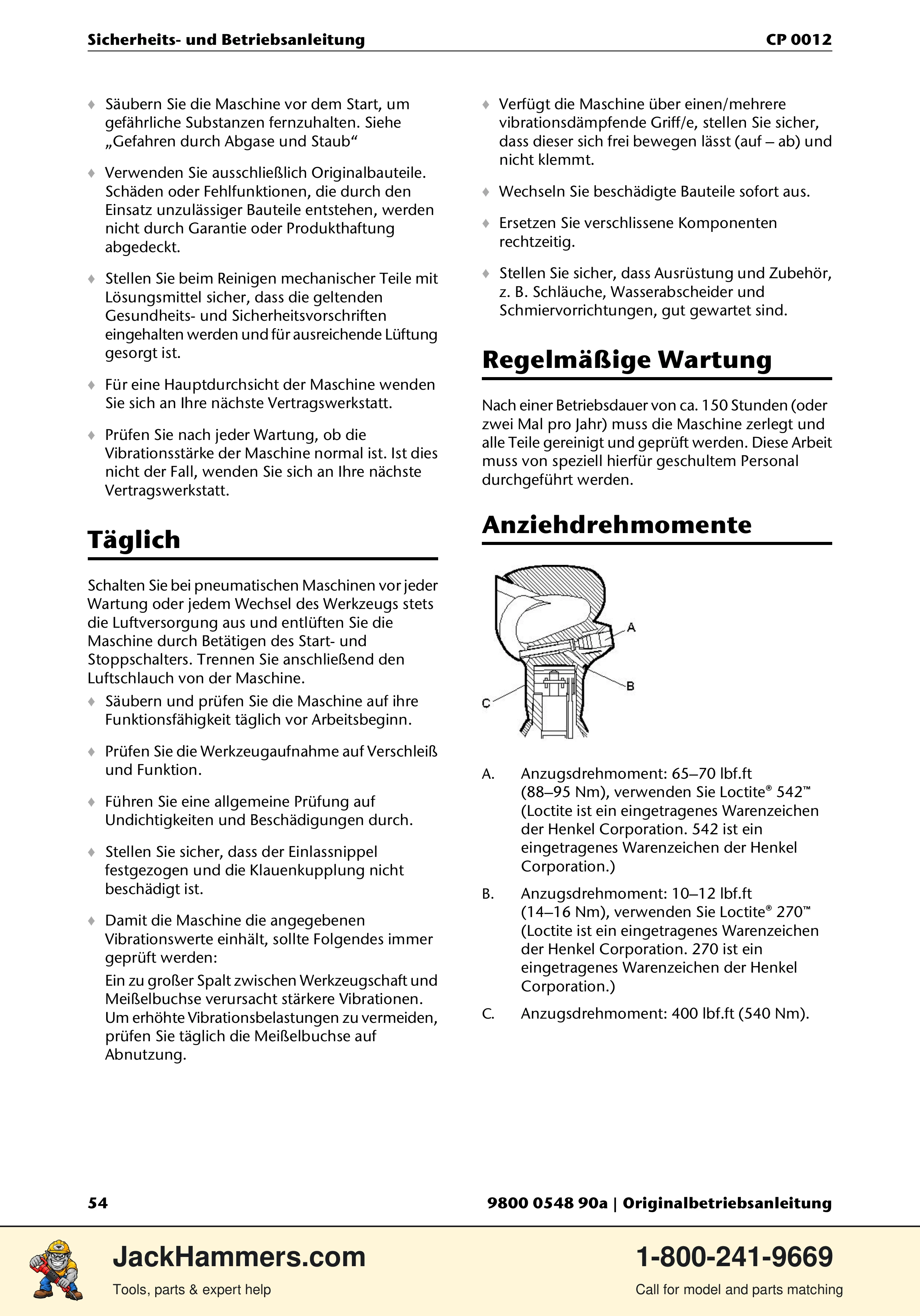 Chicago Pneumatic 0012 PDF page 54 of 224