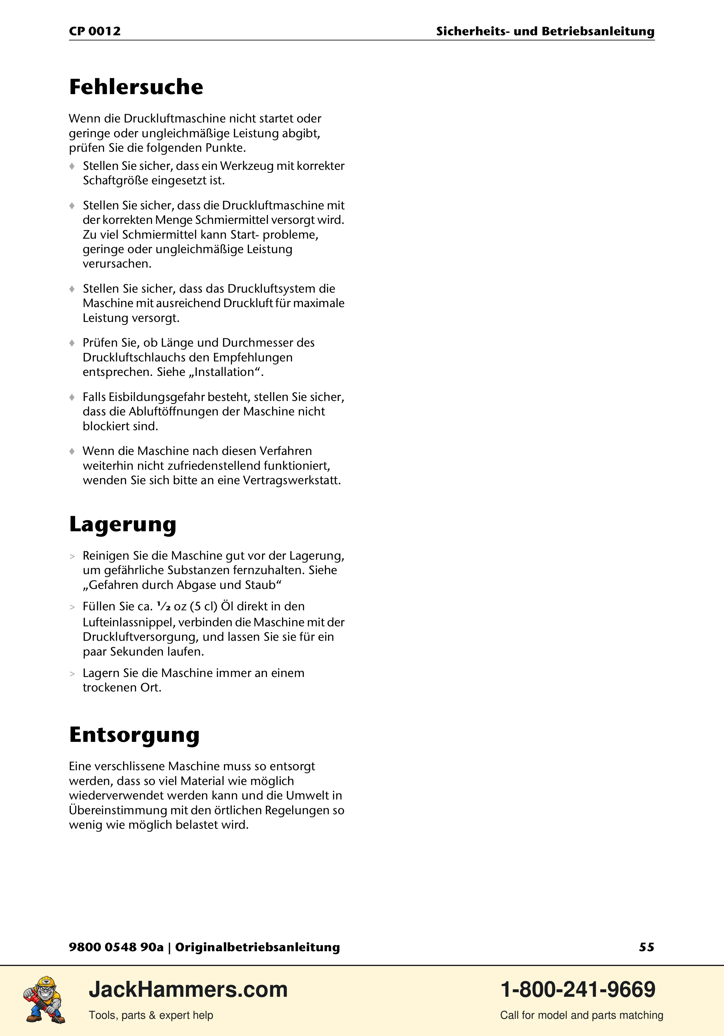 Chicago Pneumatic 0012 PDF page 55 of 224