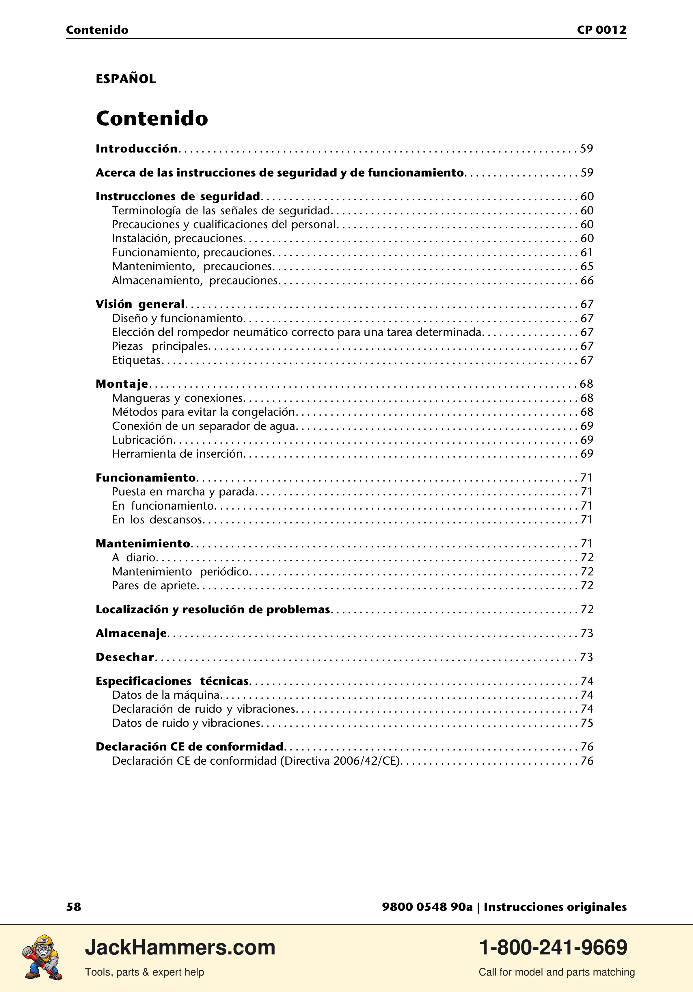 Chicago Pneumatic 0012 PDF page 58 of 224
