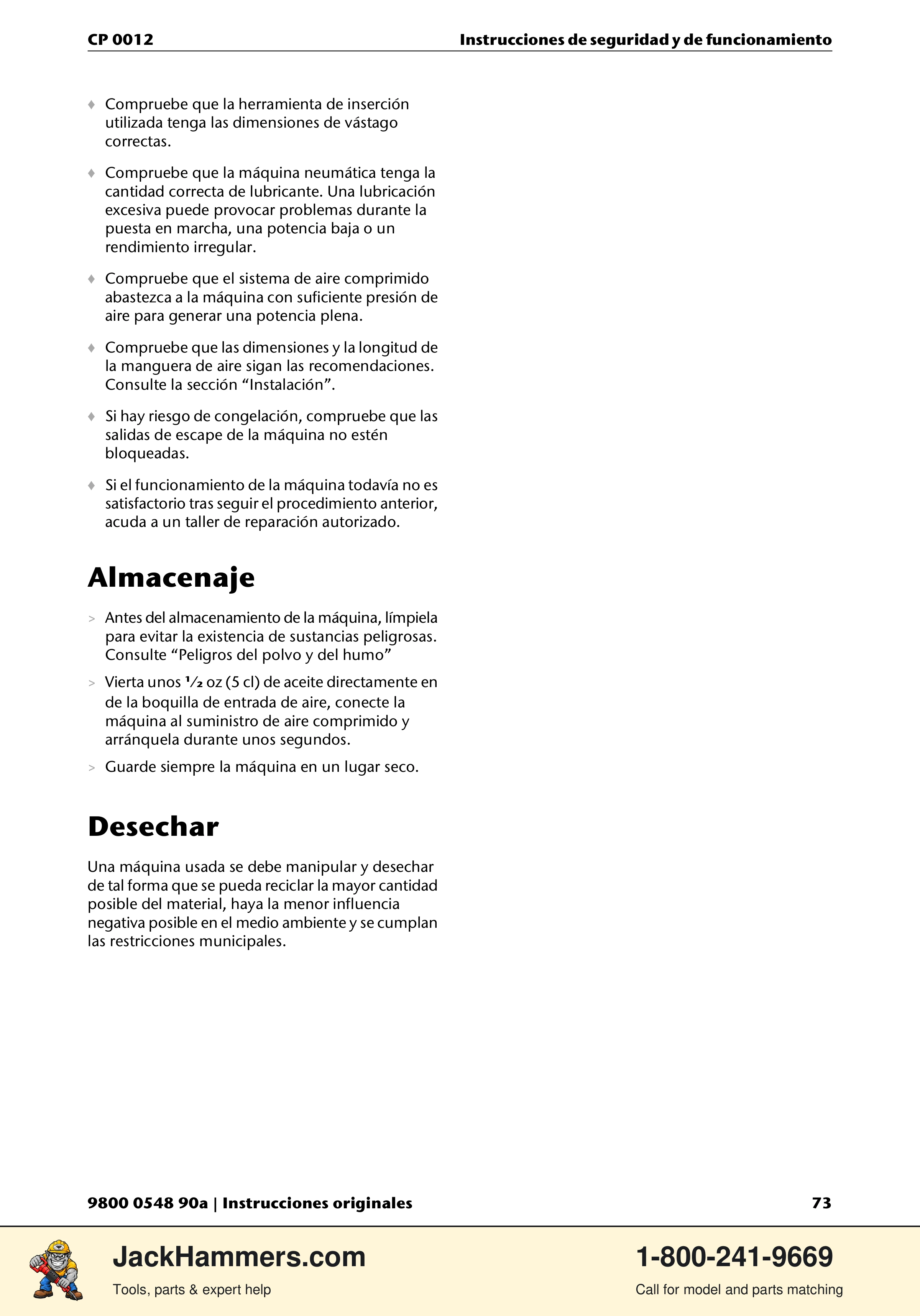Chicago Pneumatic 0012 PDF page 73 of 224