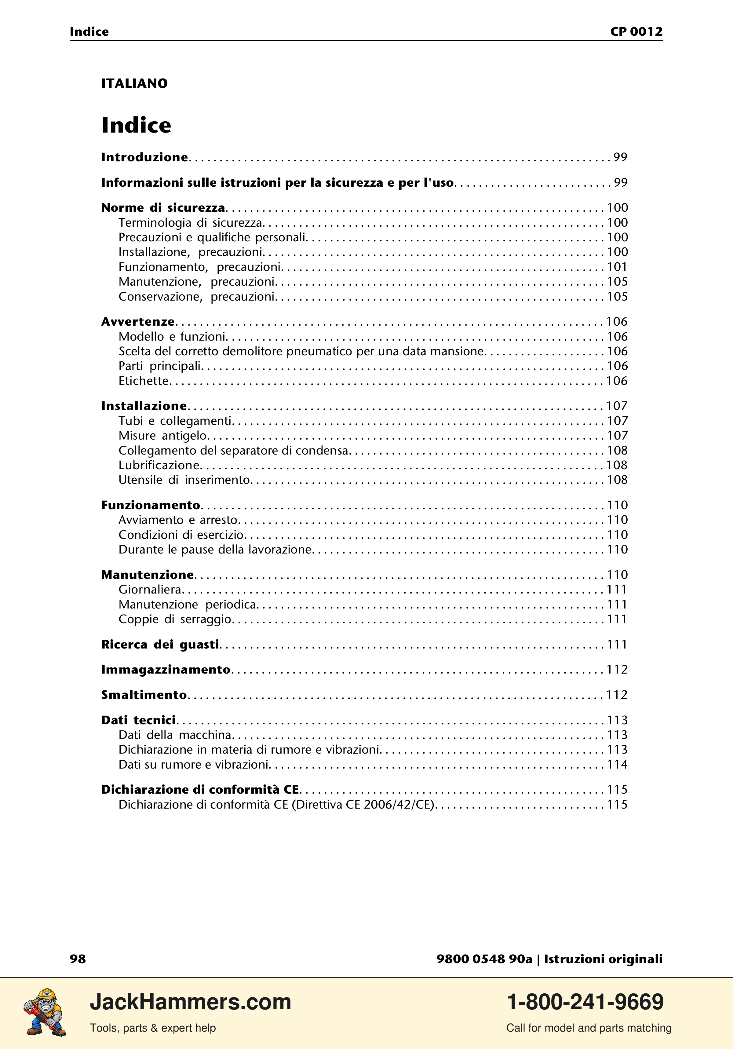 Chicago Pneumatic 0012 PDF page 98 of 224