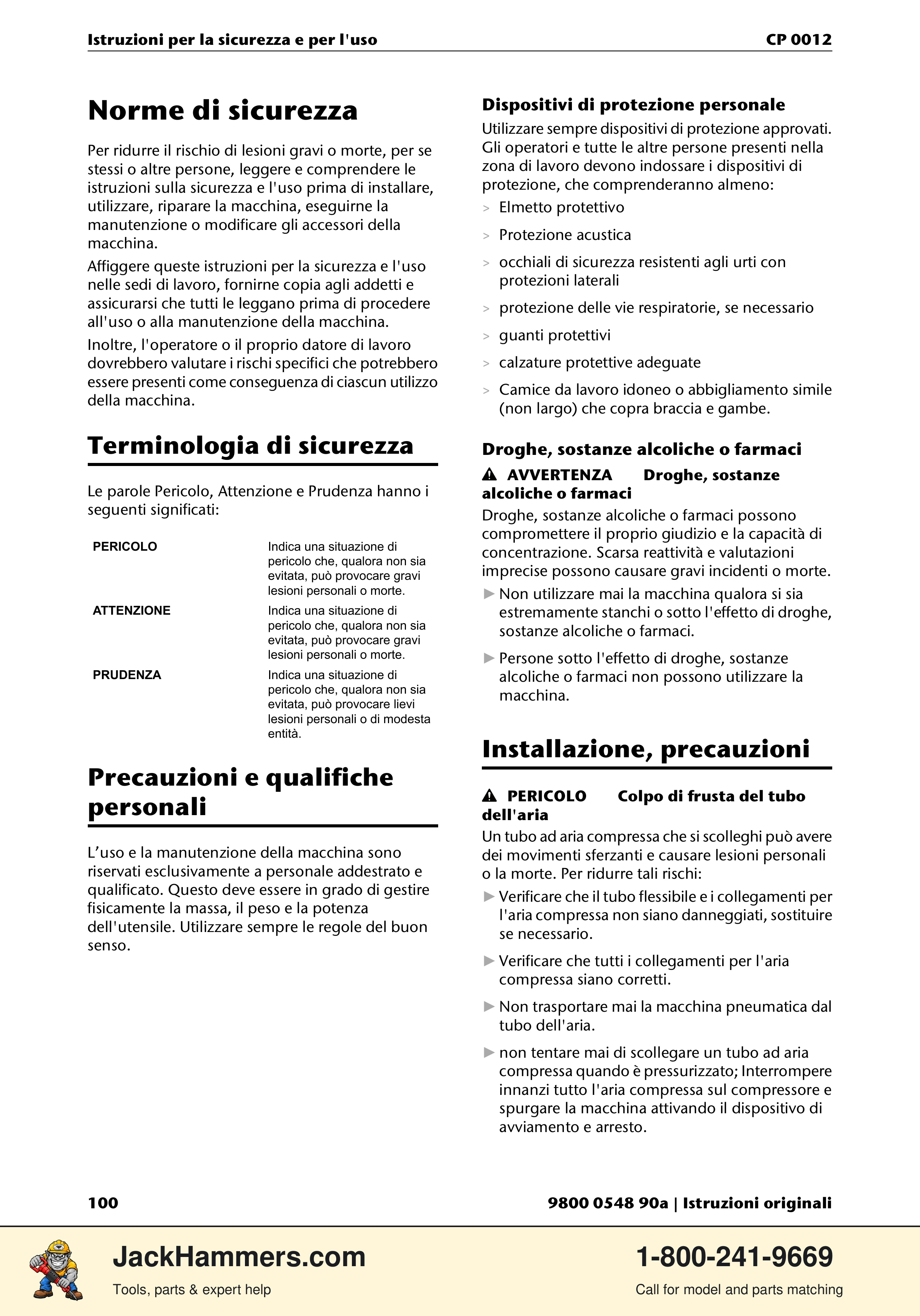 Chicago Pneumatic 0012 PDF page 100 of 224