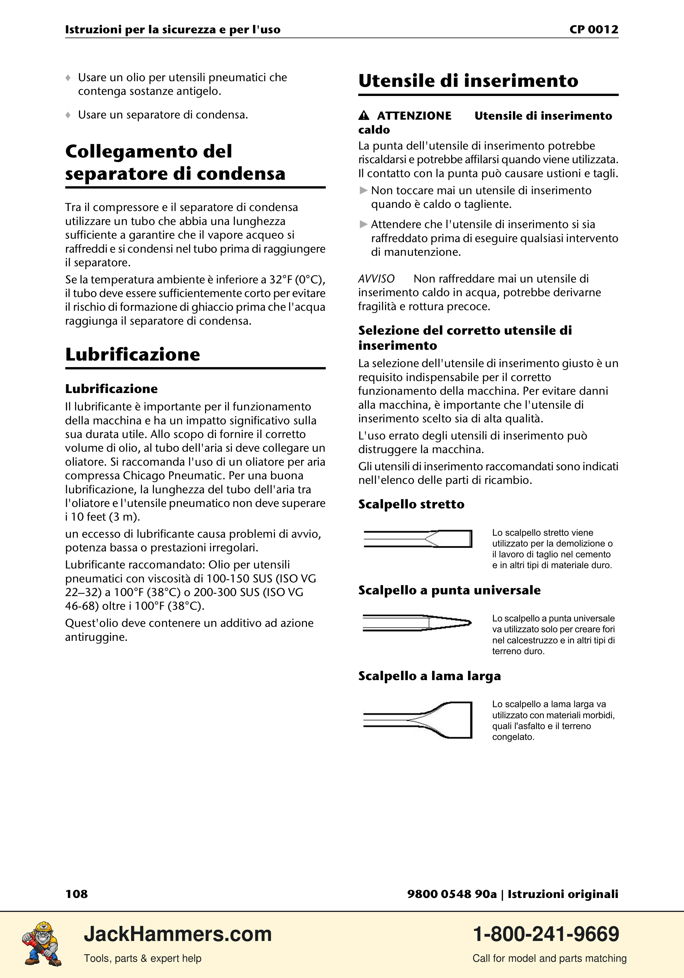 Chicago Pneumatic 0012 PDF page 108 of 224