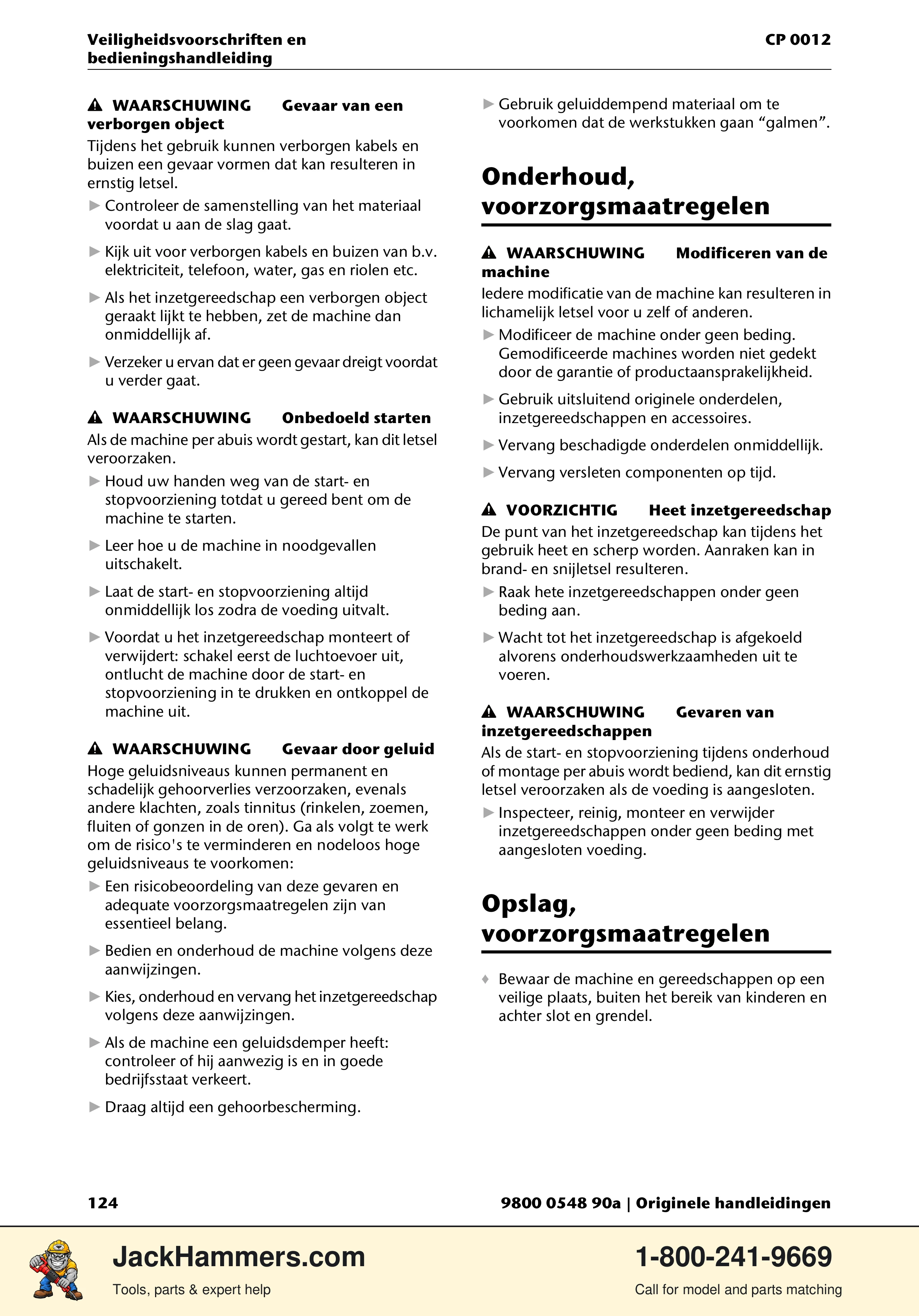 Chicago Pneumatic 0012 PDF page 124 of 224