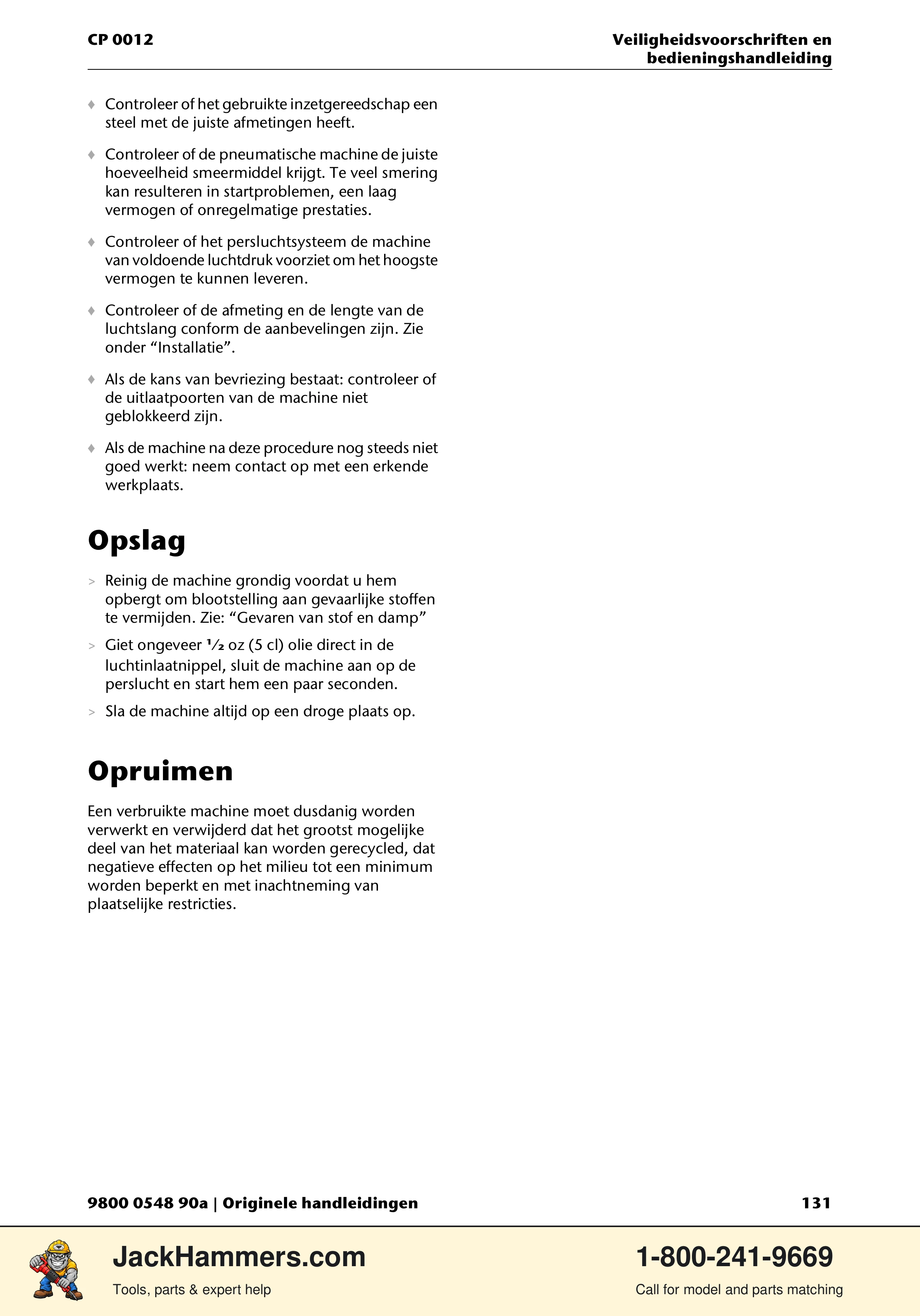 Chicago Pneumatic 0012 PDF page 131 of 224