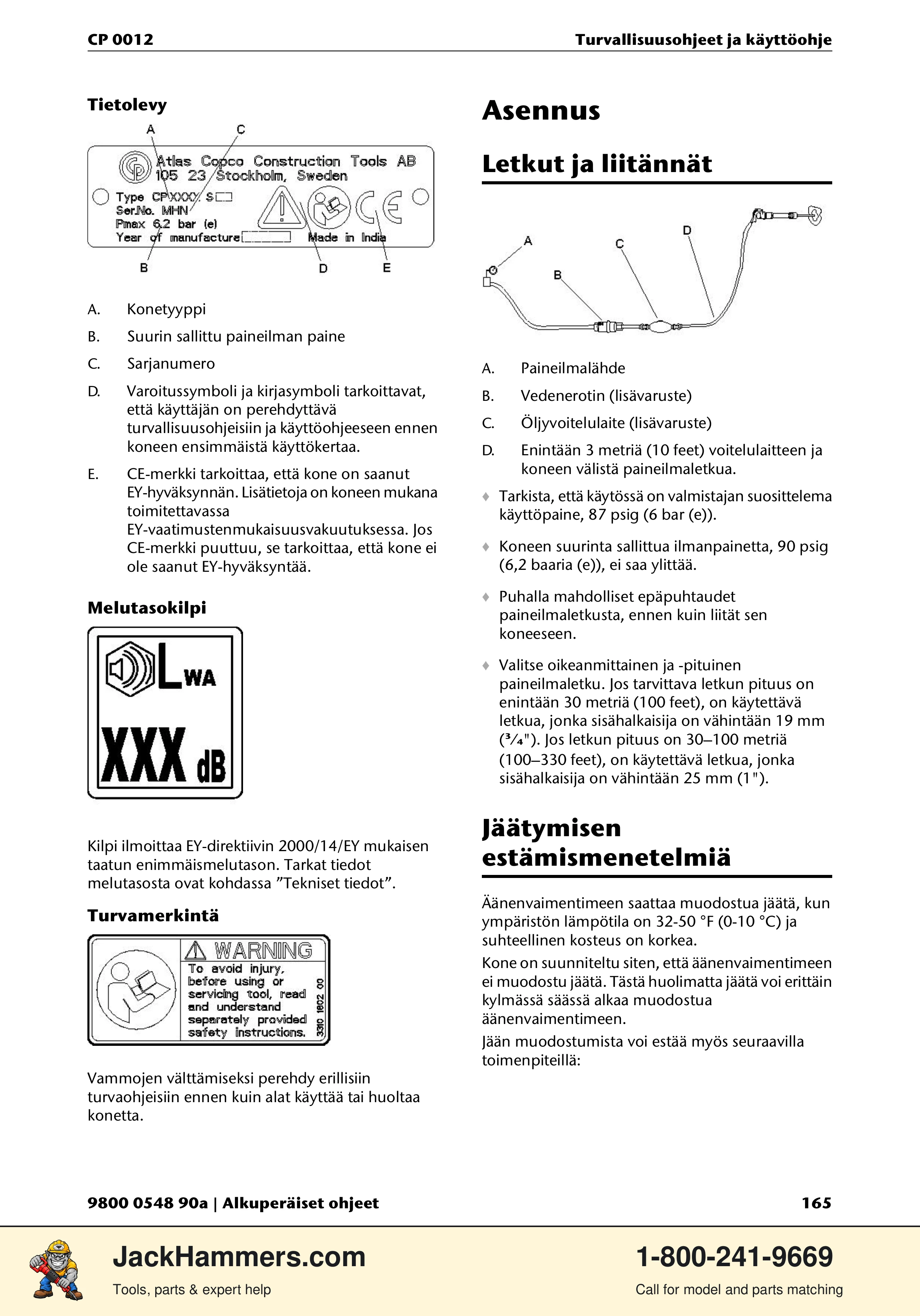 Chicago Pneumatic 0012 PDF page 165 of 224