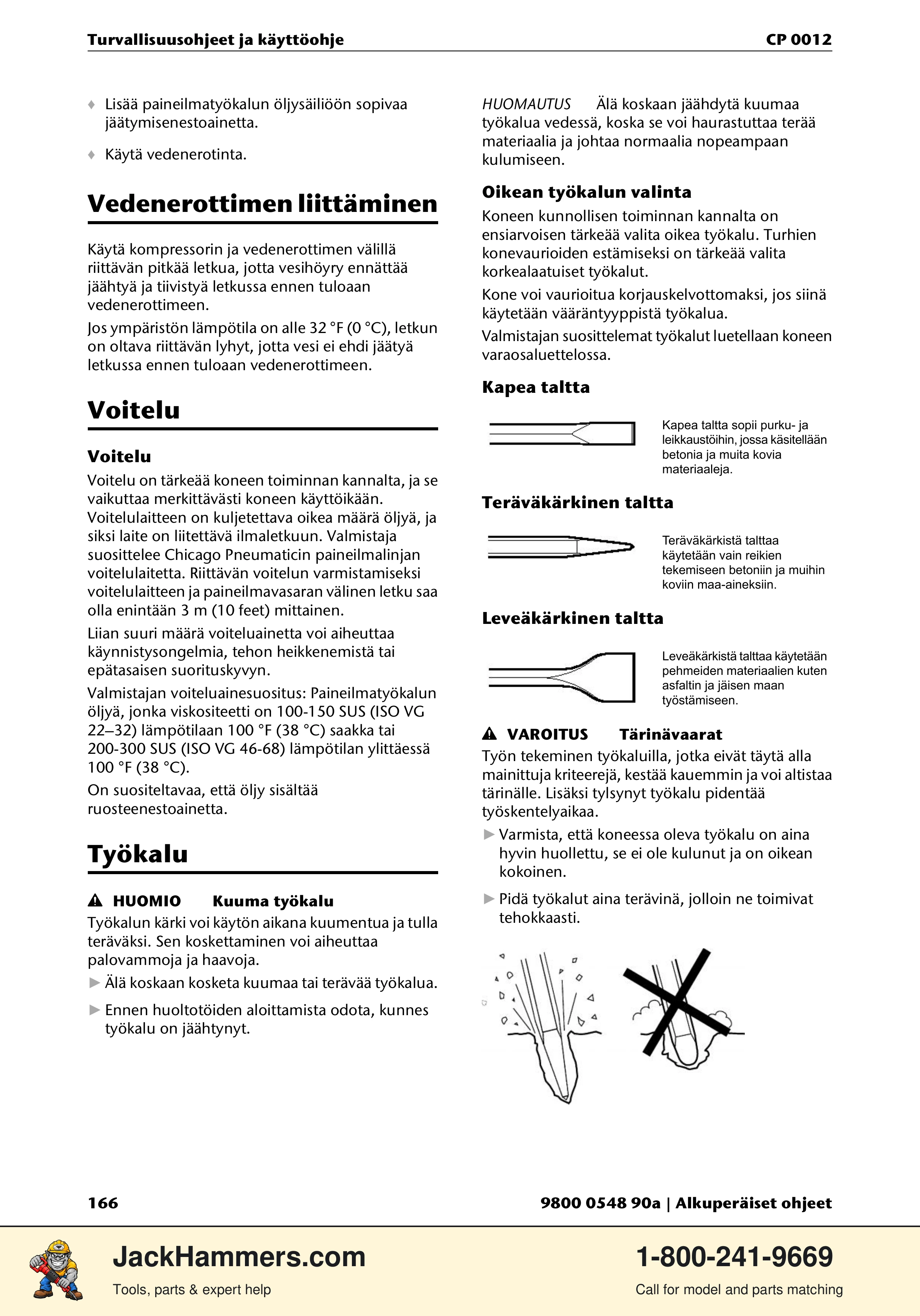 Chicago Pneumatic 0012 PDF page 166 of 224