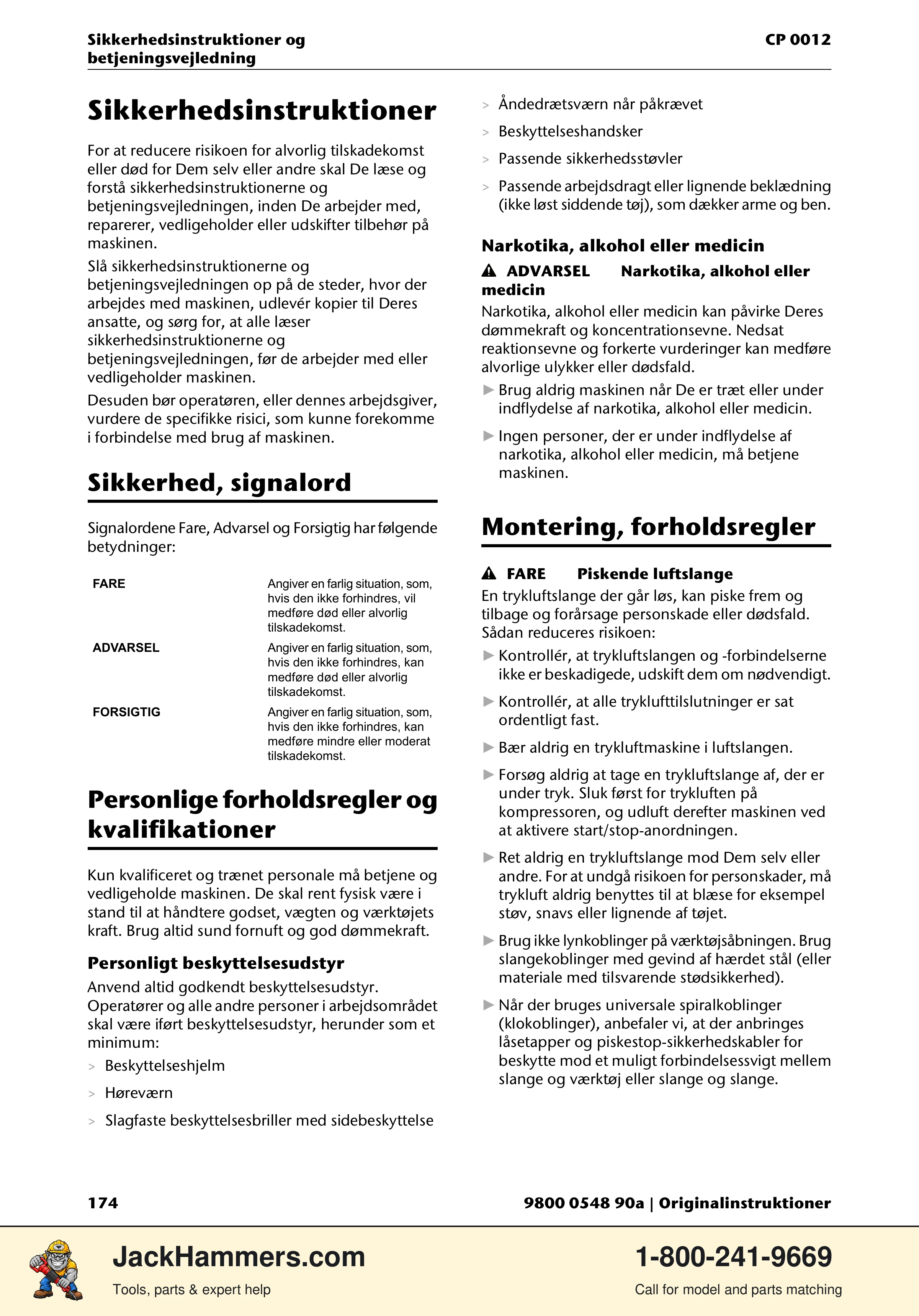 Chicago Pneumatic 0012 PDF page 174 of 224