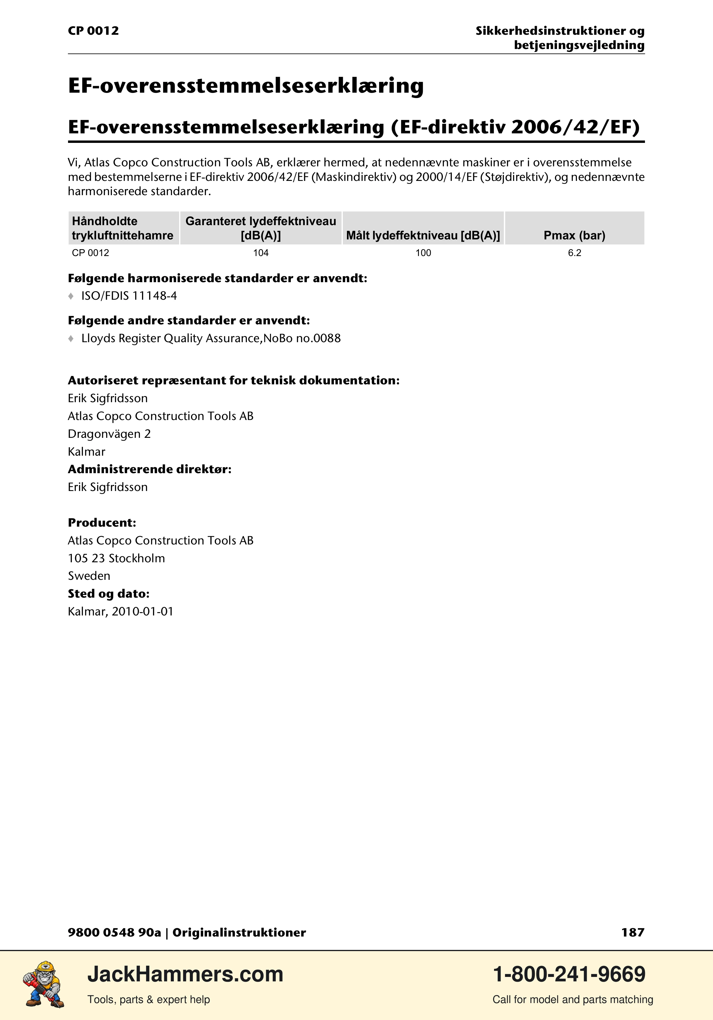 Chicago Pneumatic 0012 PDF page 187 of 224