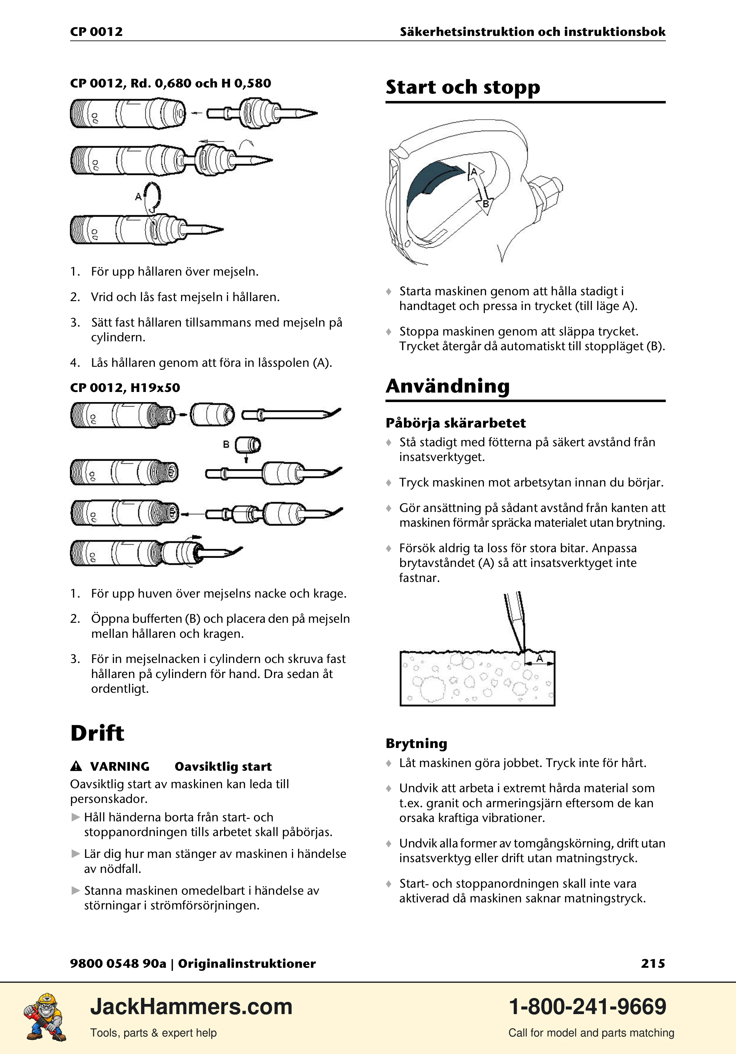 Chicago Pneumatic 0012 PDF page 215 of 224