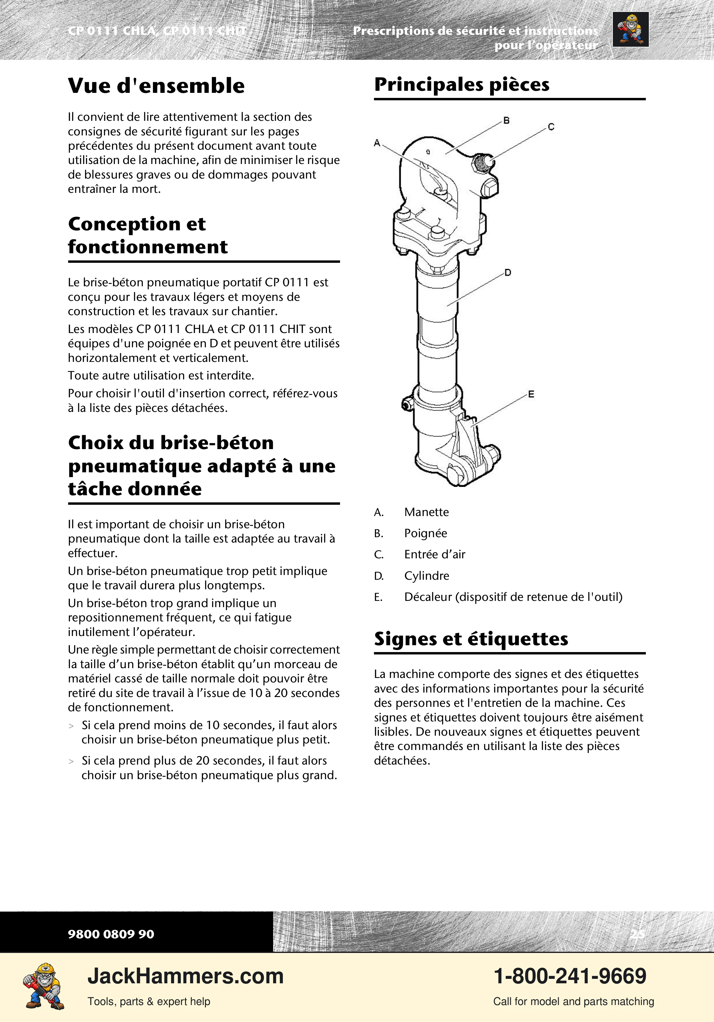 Chicago Pneumatic 0111 PDF page 25 of 176