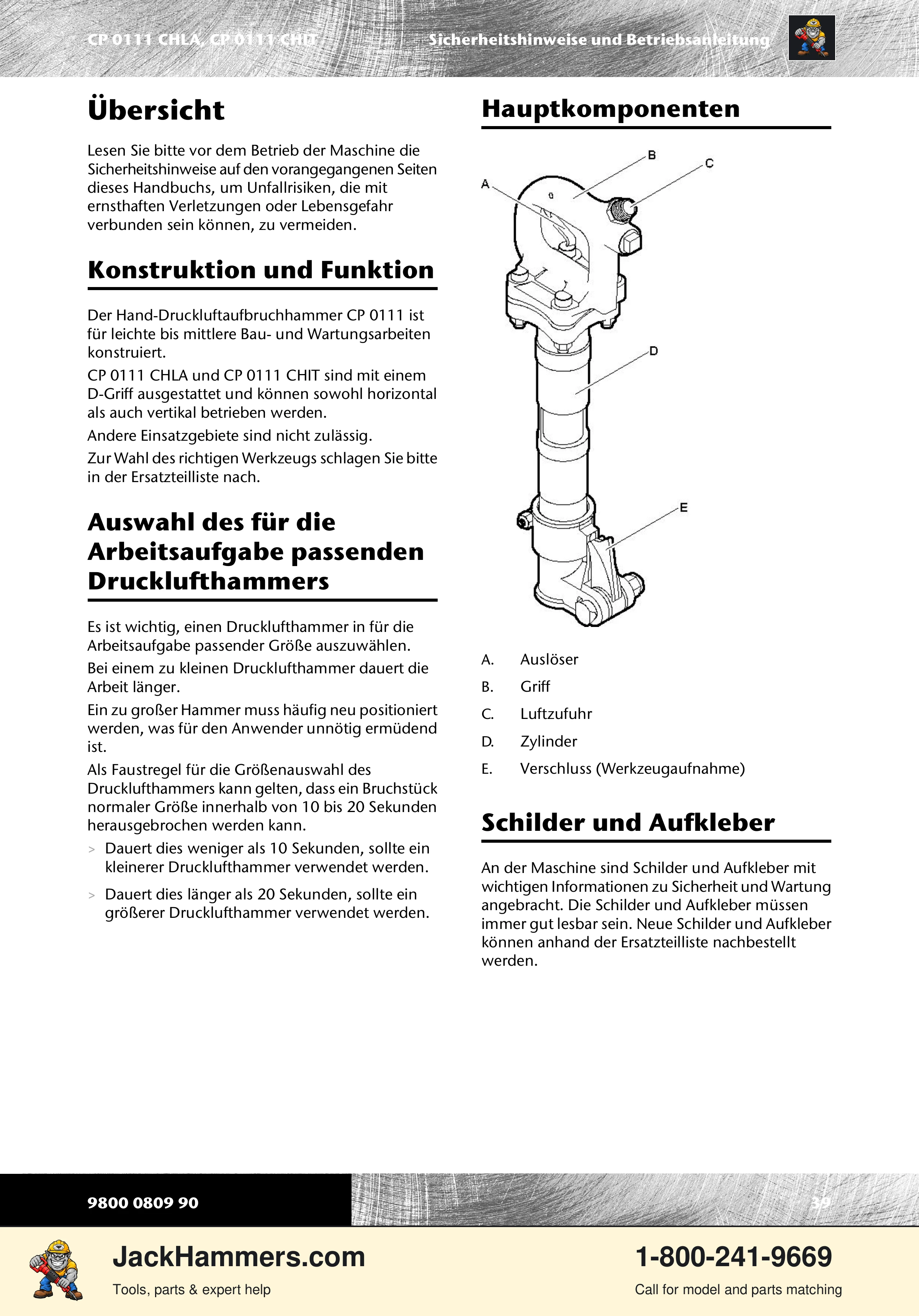 Chicago Pneumatic 0111 PDF page 39 of 176