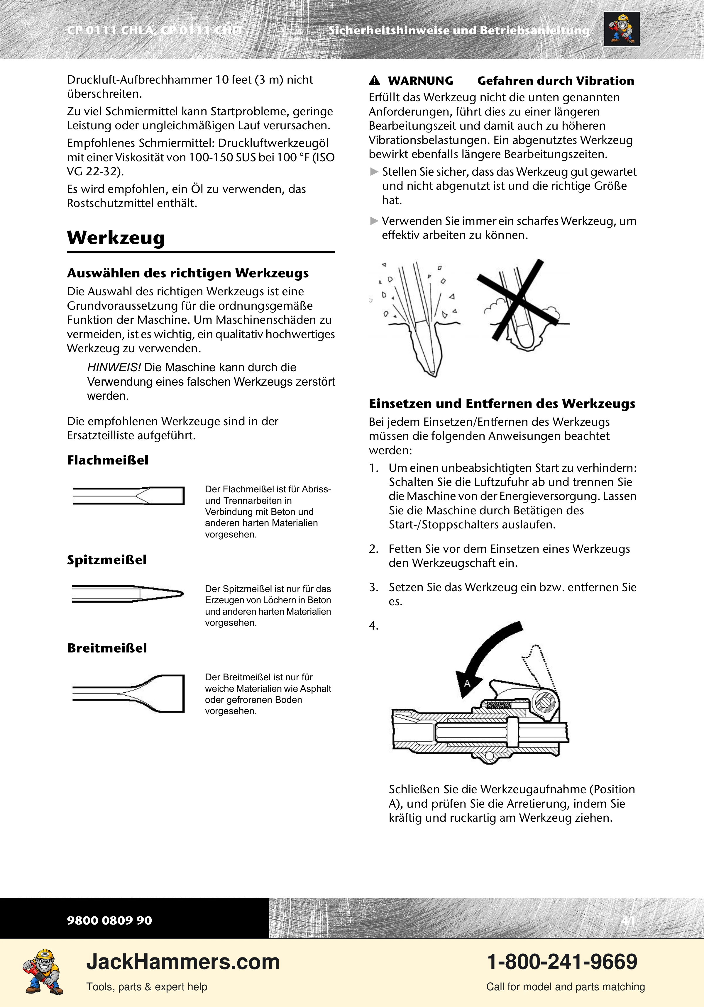 Chicago Pneumatic 0111 PDF page 41 of 176