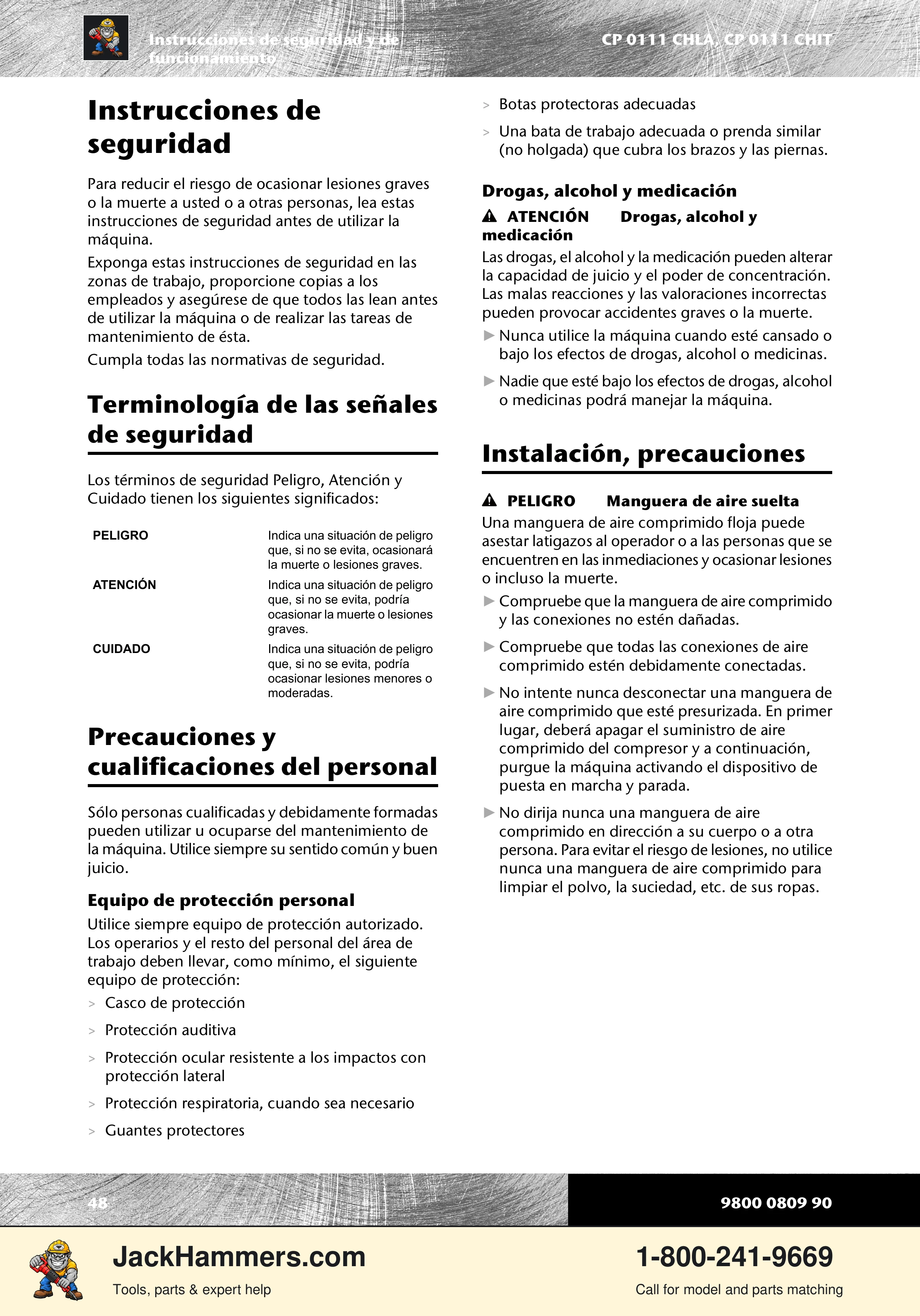 Chicago Pneumatic 0111 PDF page 48 of 176
