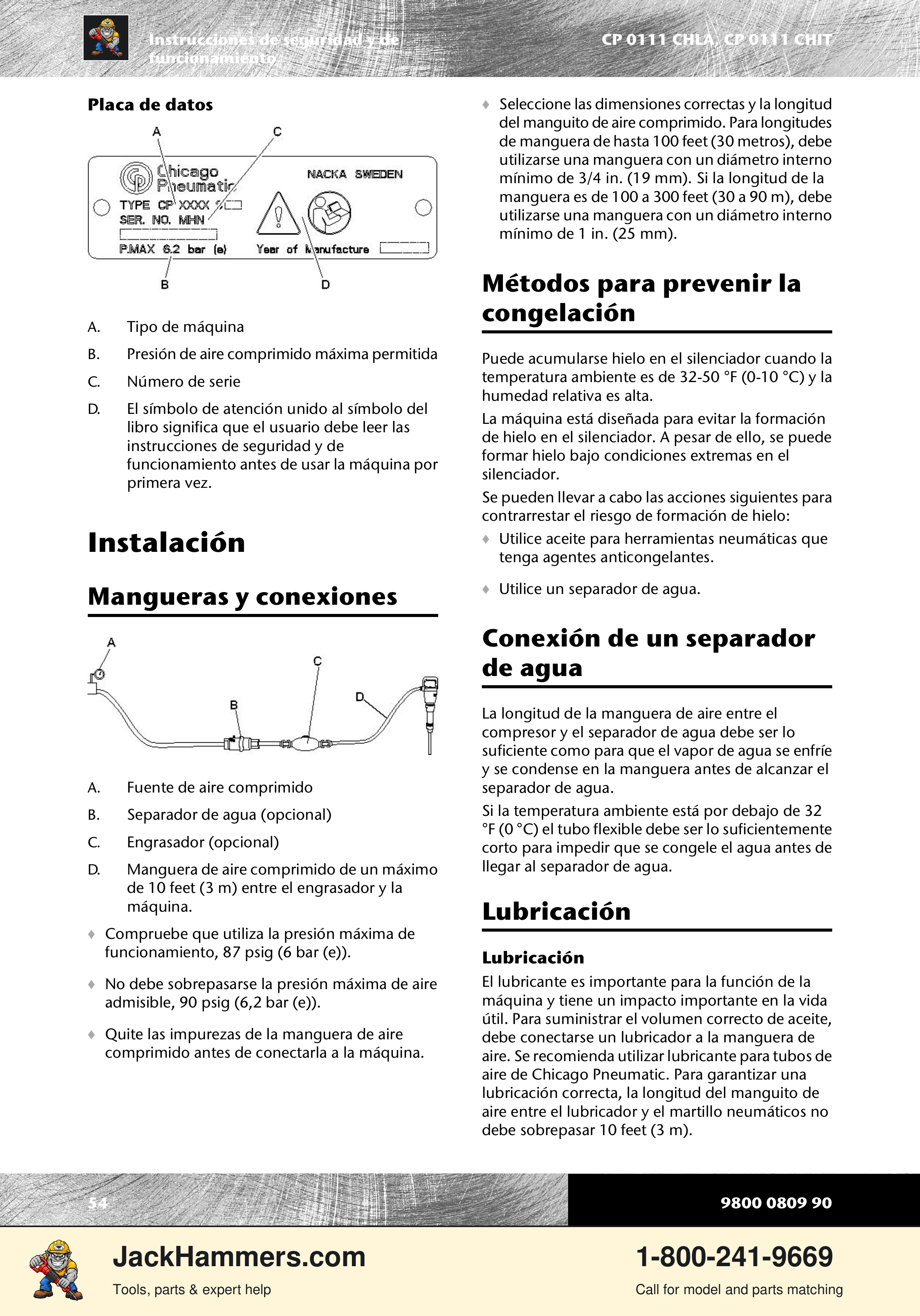 Chicago Pneumatic 0111 PDF page 54 of 176