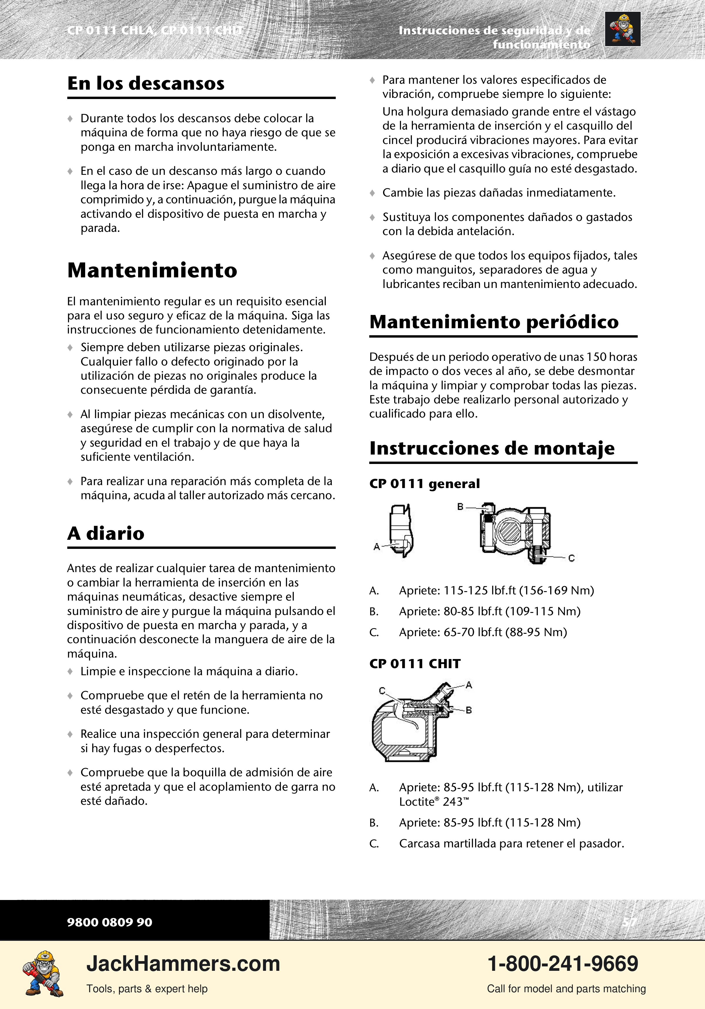 Chicago Pneumatic 0111 PDF page 57 of 176