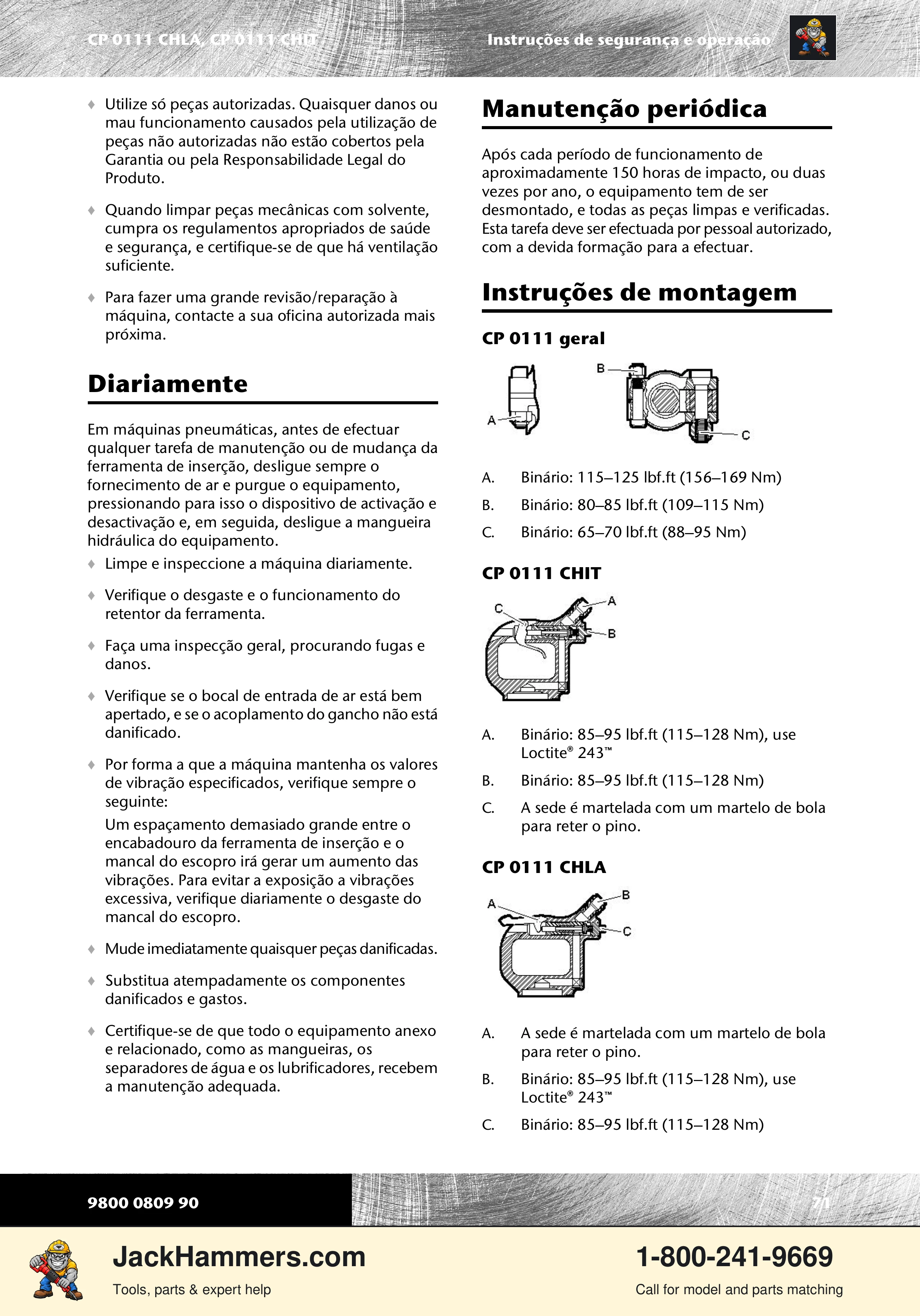 Chicago Pneumatic 0111 PDF page 71 of 176