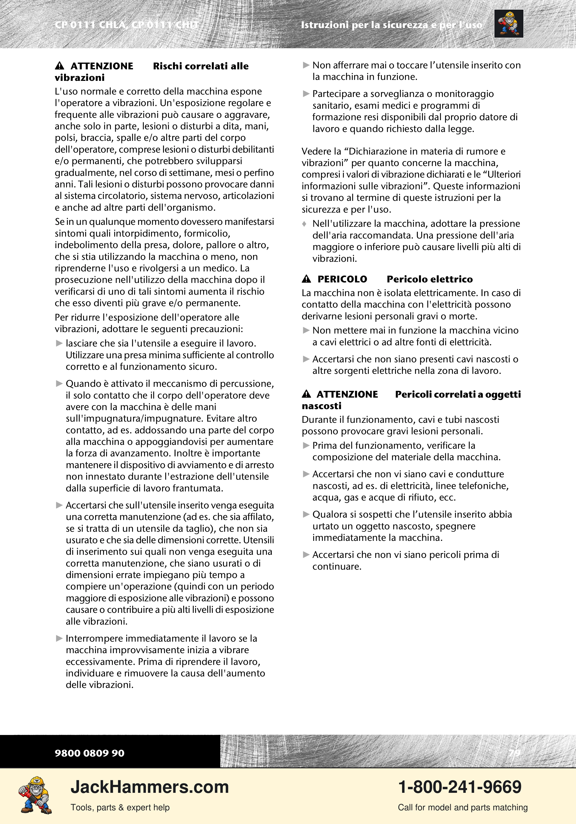 Chicago Pneumatic 0111 PDF page 79 of 176
