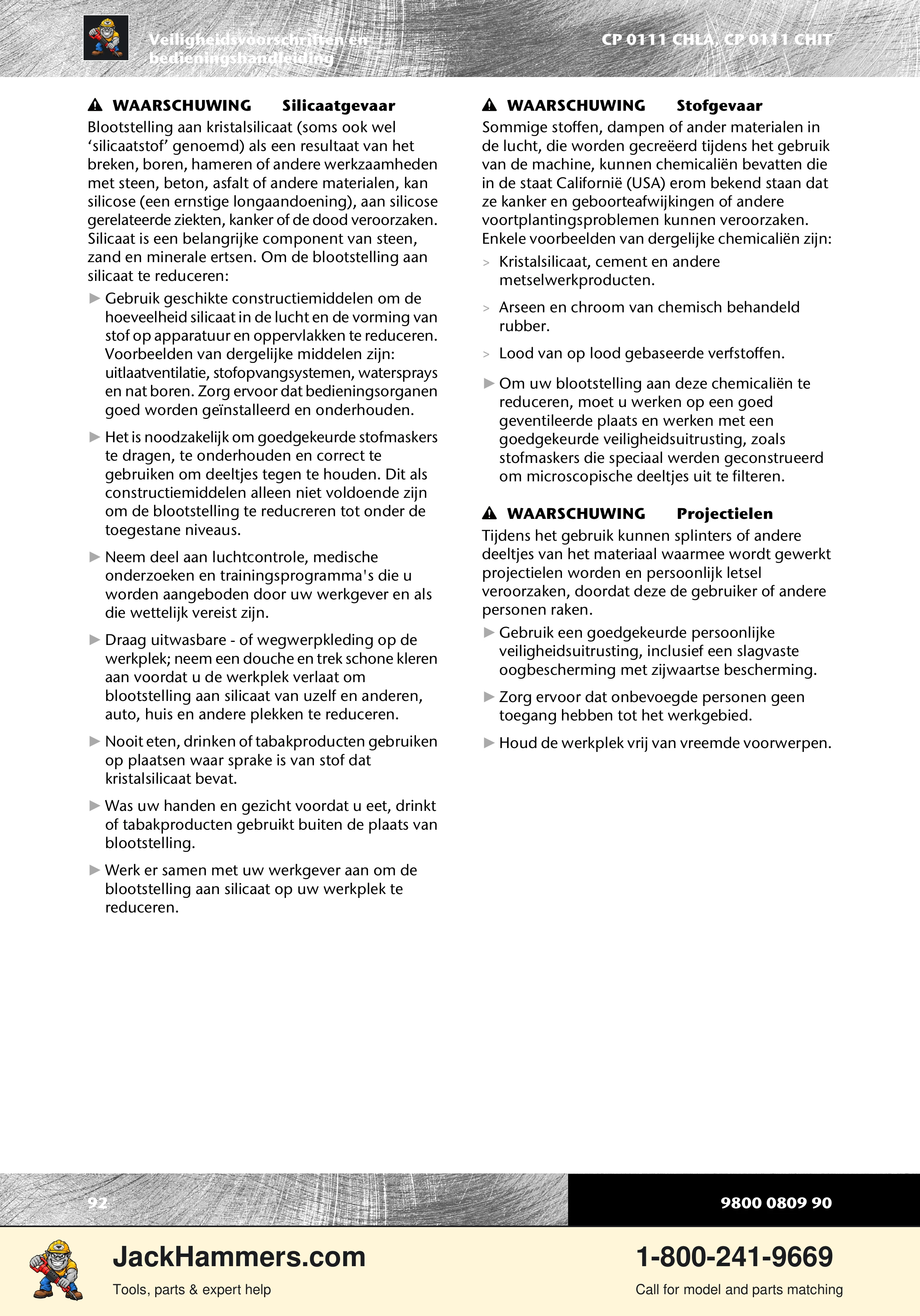 Chicago Pneumatic 0111 PDF page 92 of 176
