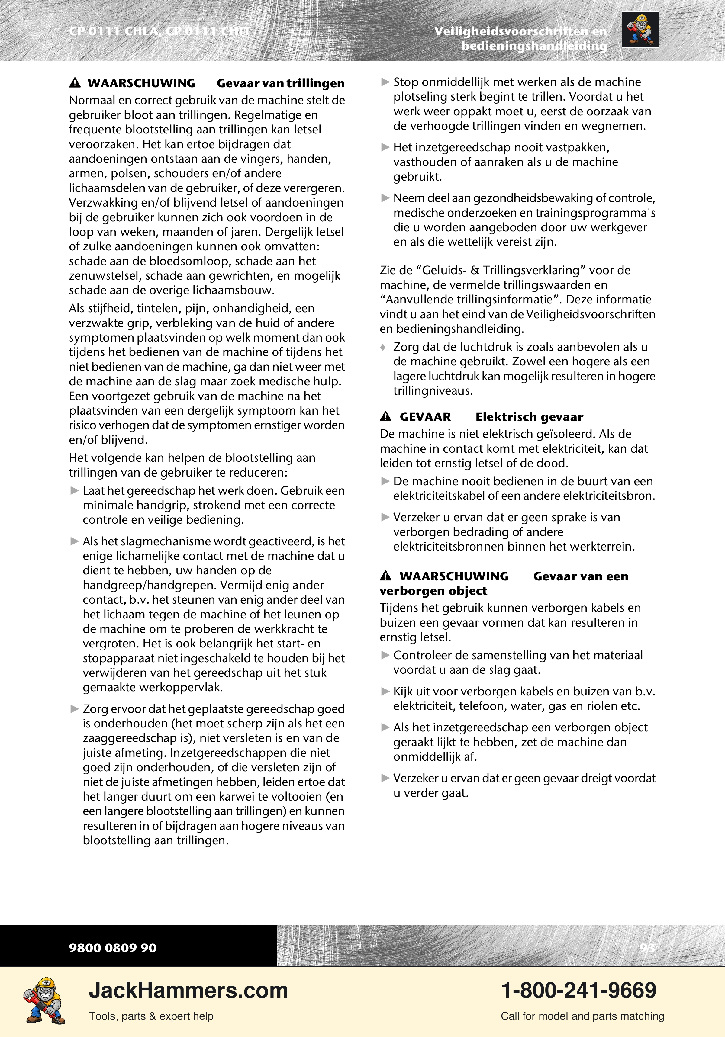 Chicago Pneumatic 0111 PDF page 93 of 176
