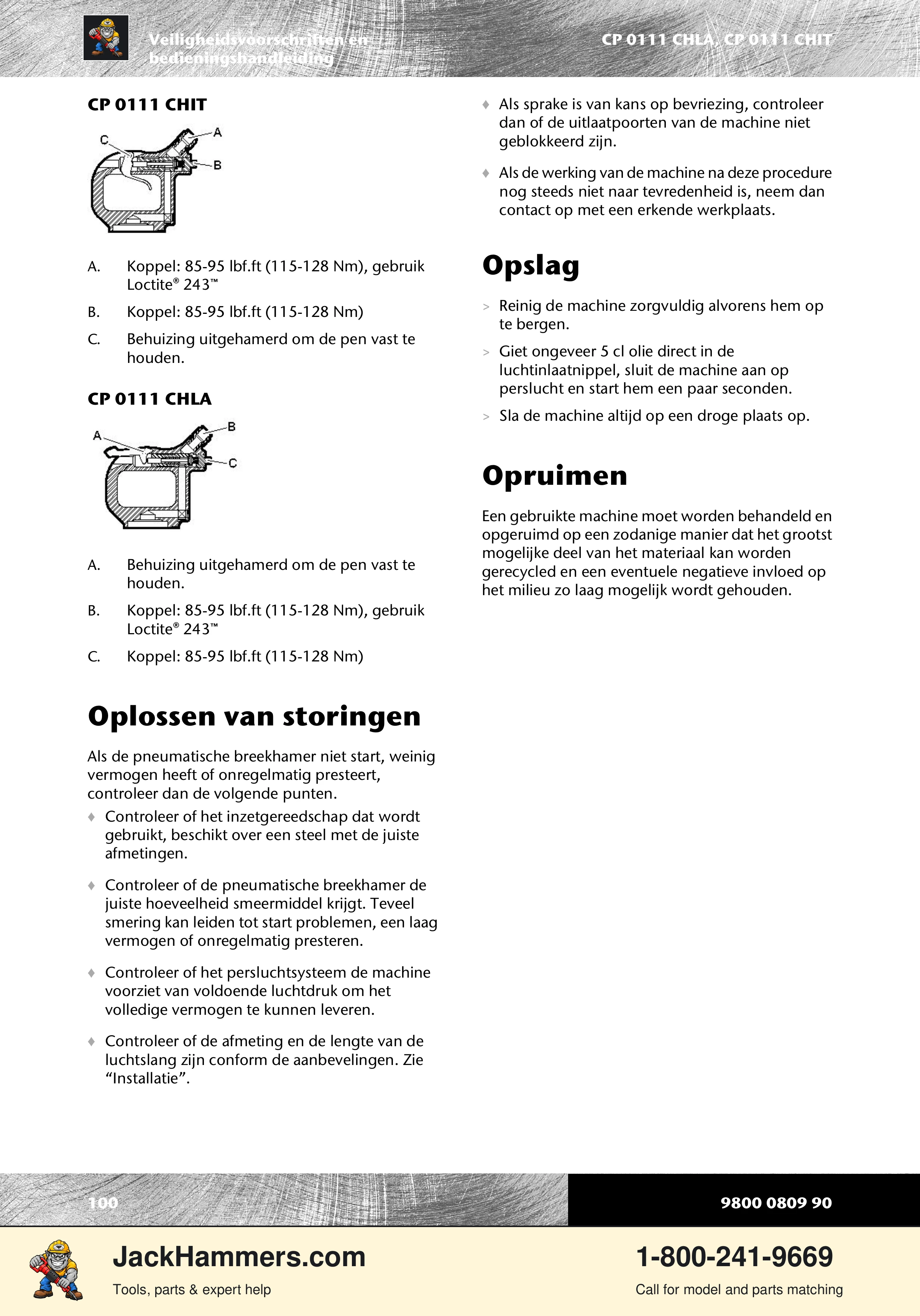 Chicago Pneumatic 0111 PDF page 100 of 176